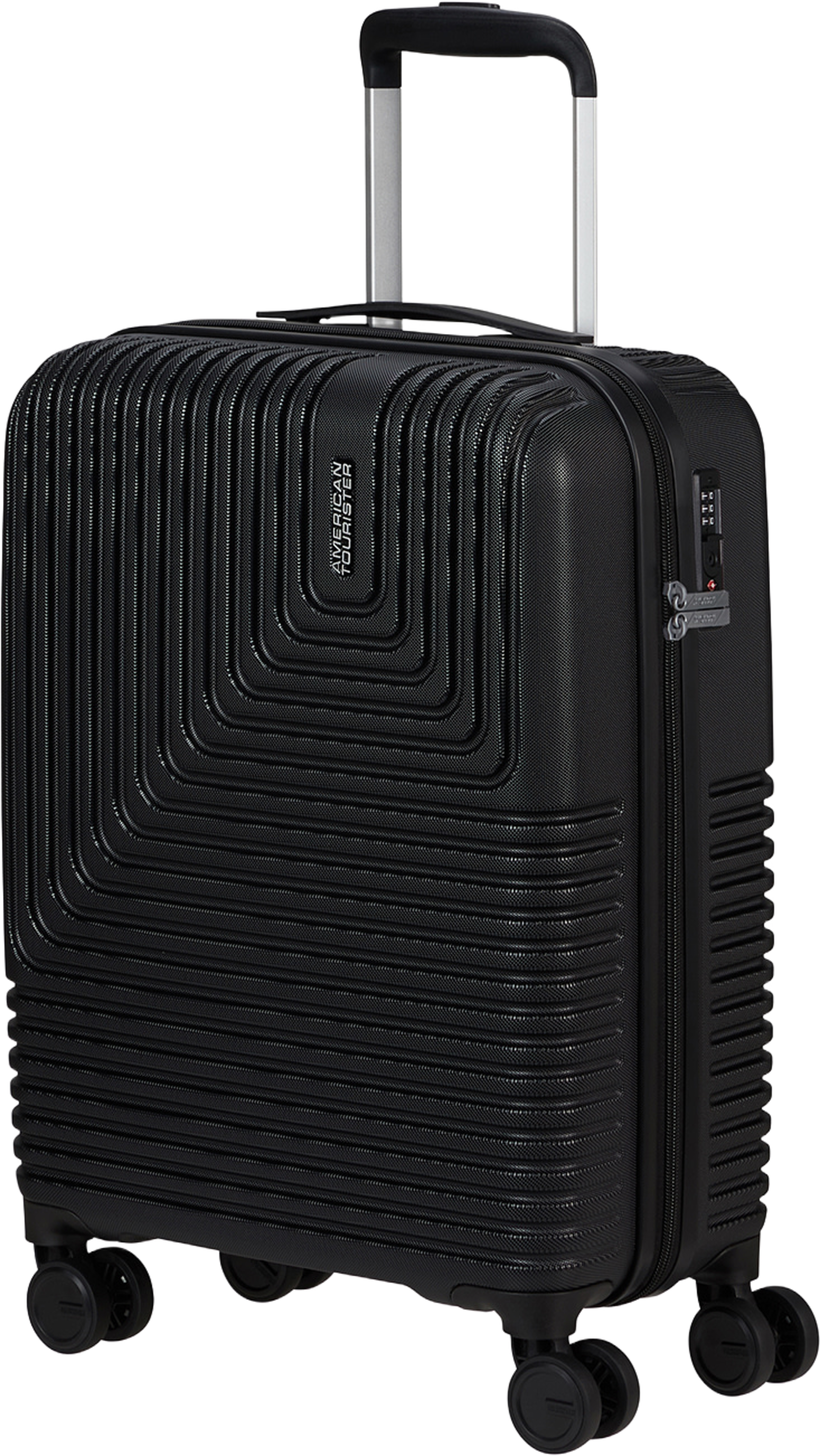 Kabinväska Niteline, från American Tourister, i färgen Midnight Black. Klicka för att öppna bilden i stort format