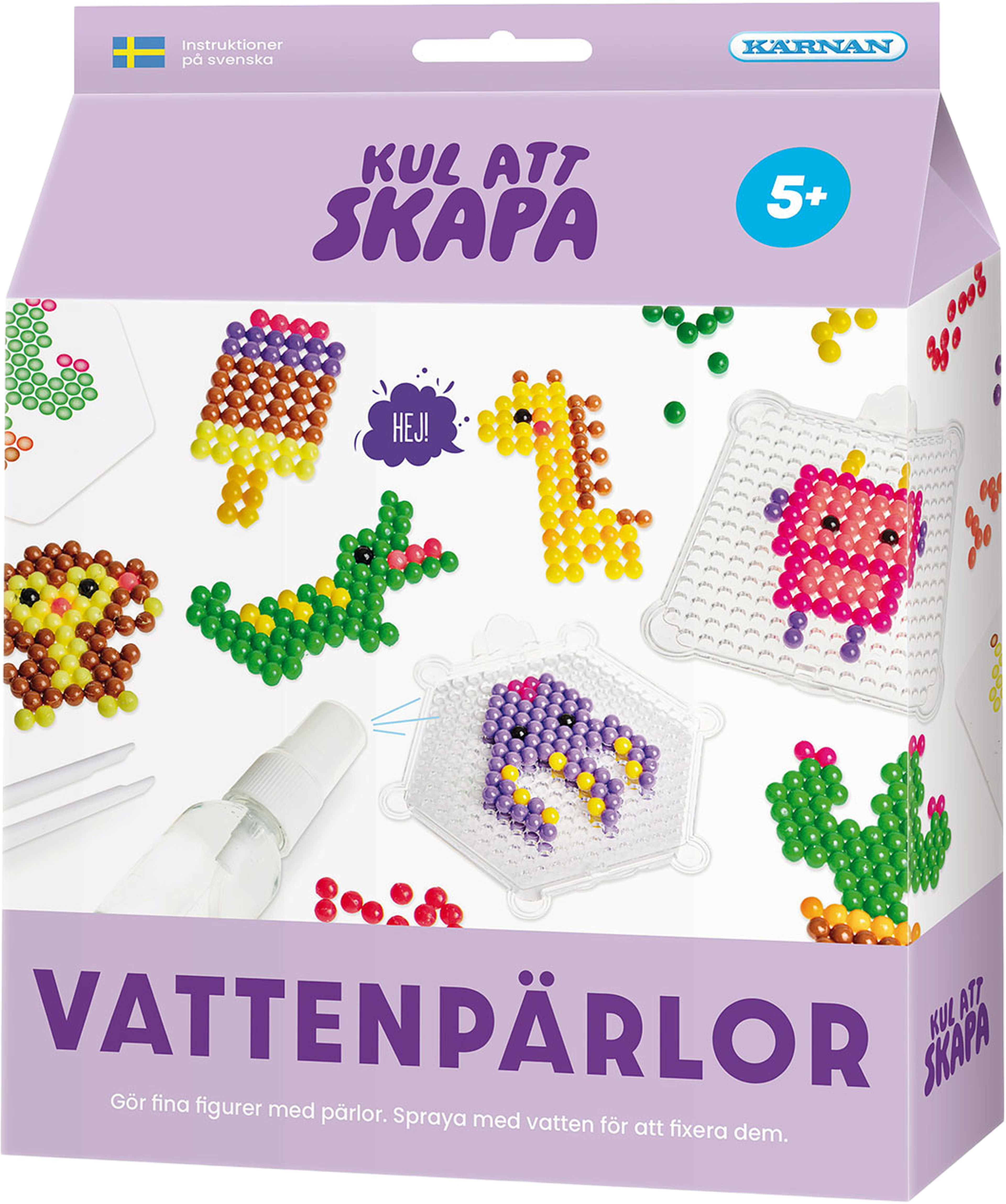 Kul Att Skapa Vattenpärlor, från KÄRNAN. Klicka för att öppna bilden i stort format