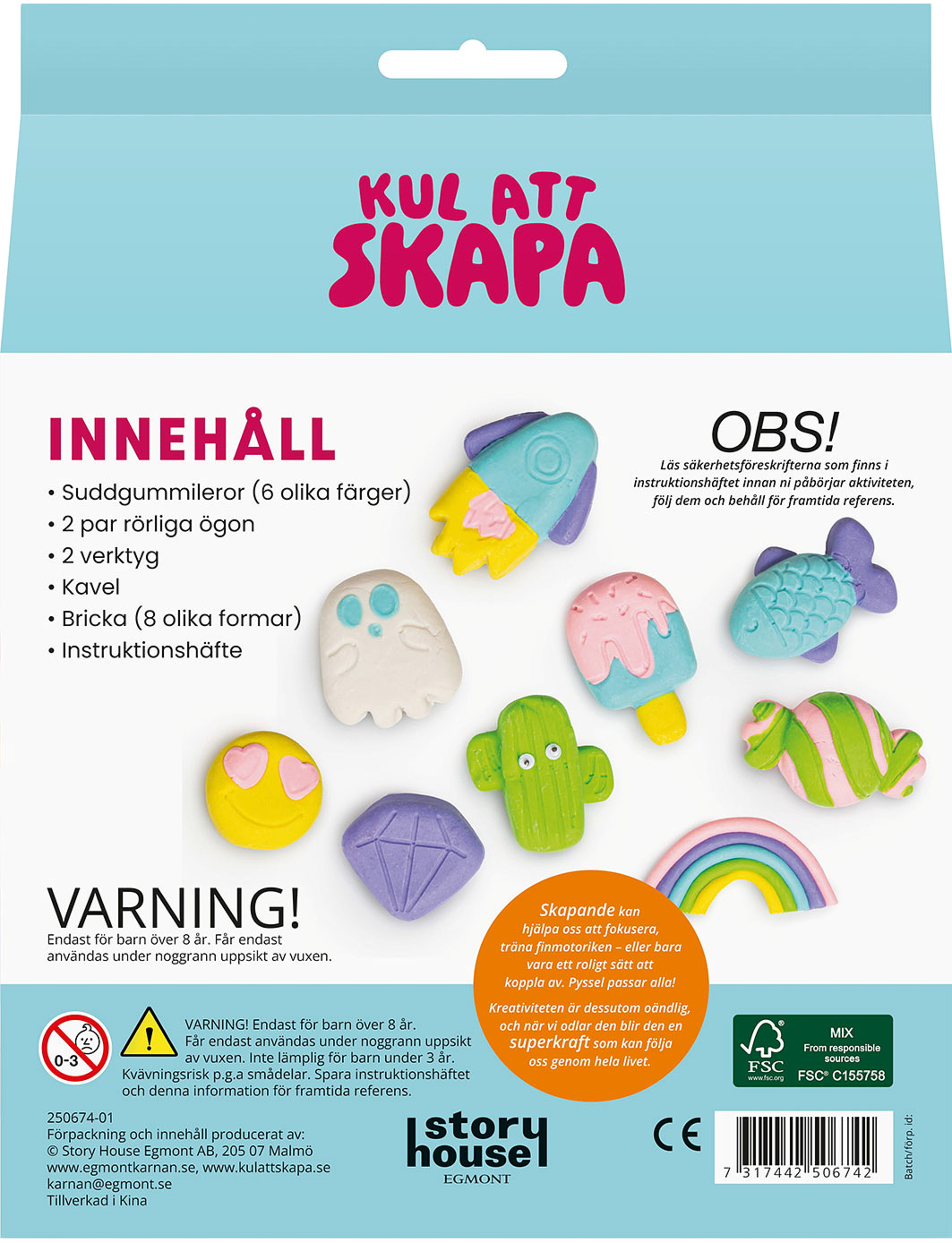 Kul Att Skapa Suddisar, från KÄRNAN. Klicka för att öppna bilden i stort format
