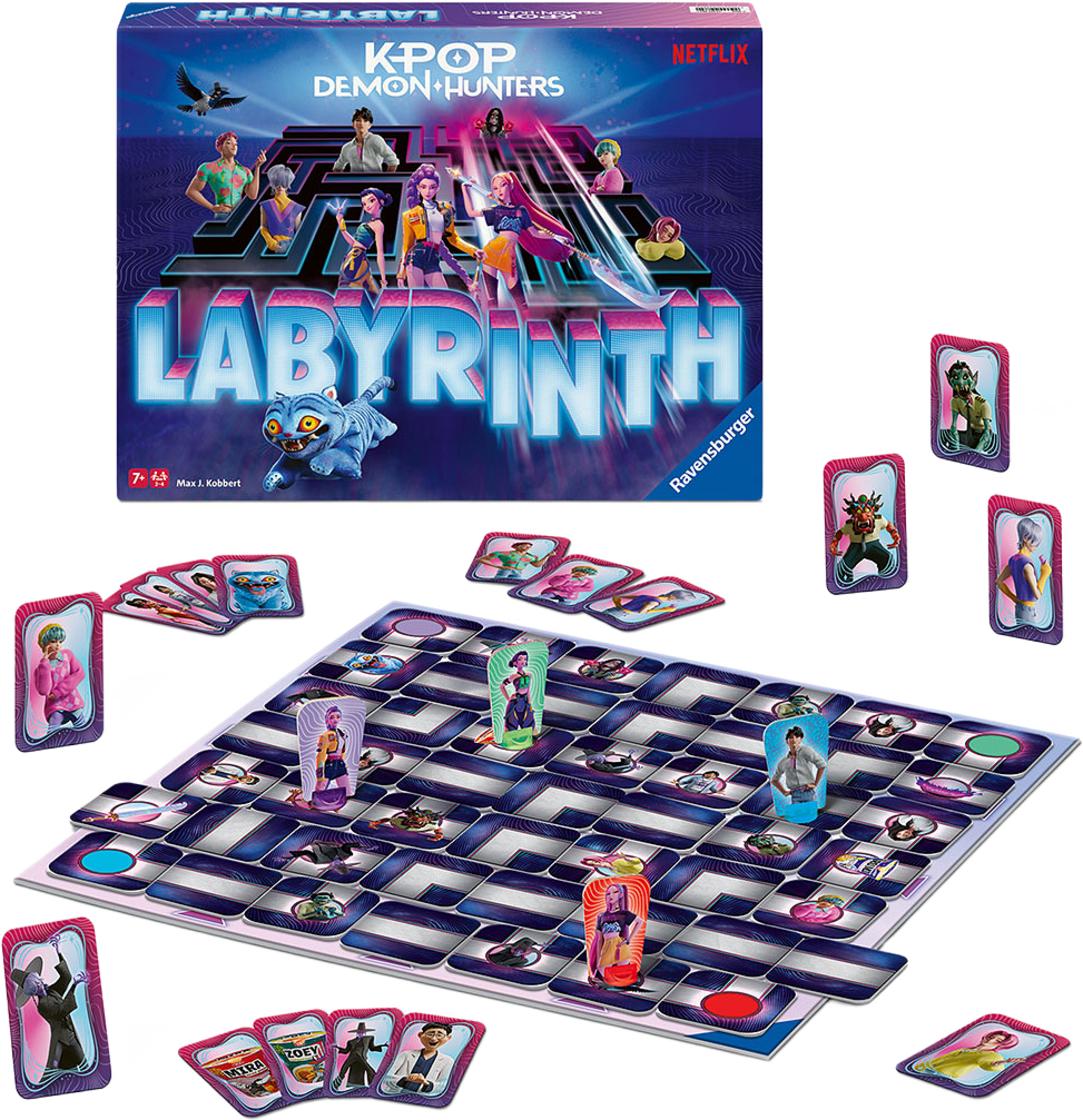 KPop Demon Hunters Labyrinth, från RAVENSBURGER, i färgen Mixed. Klicka för att öppna bilden i stort format