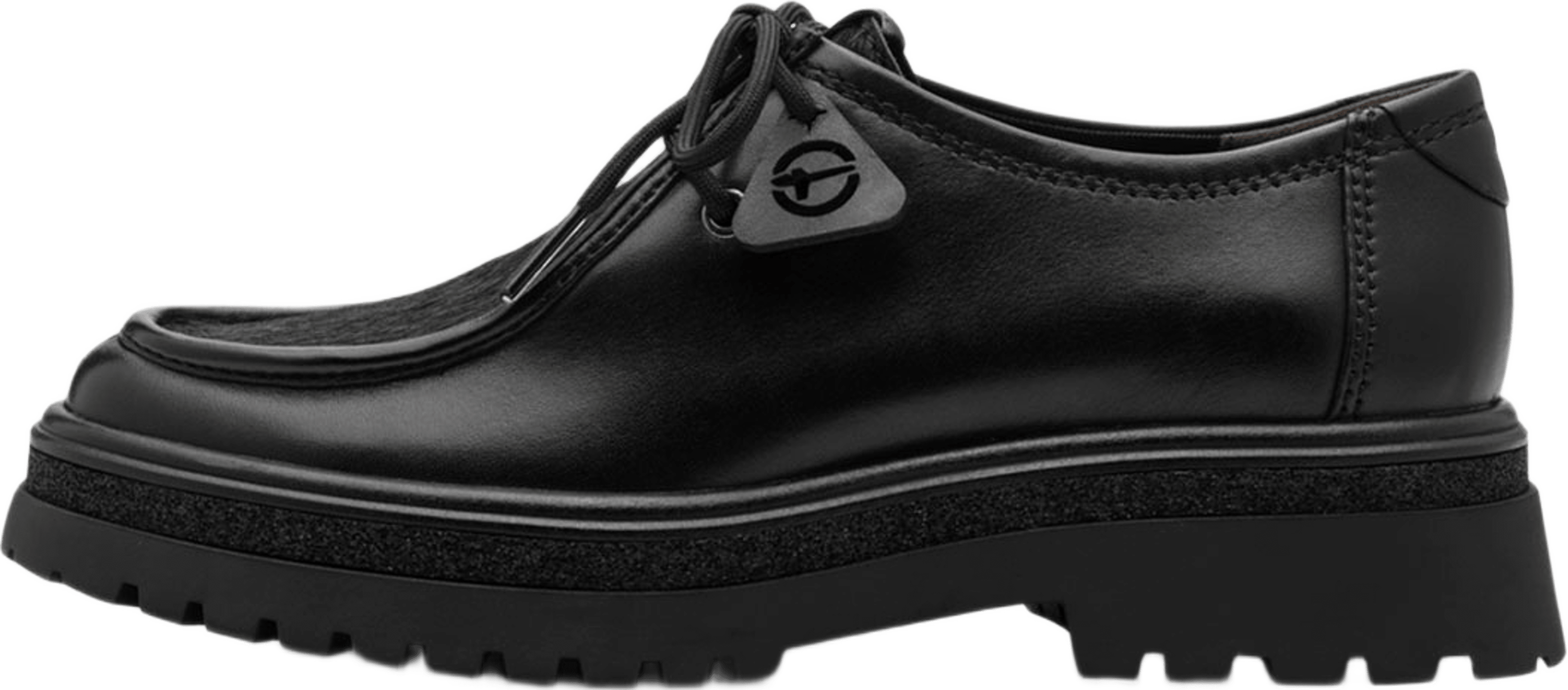 Boatshoes, från Tamaris, i färgen Black. Klicka för att öppna bilden i stort format