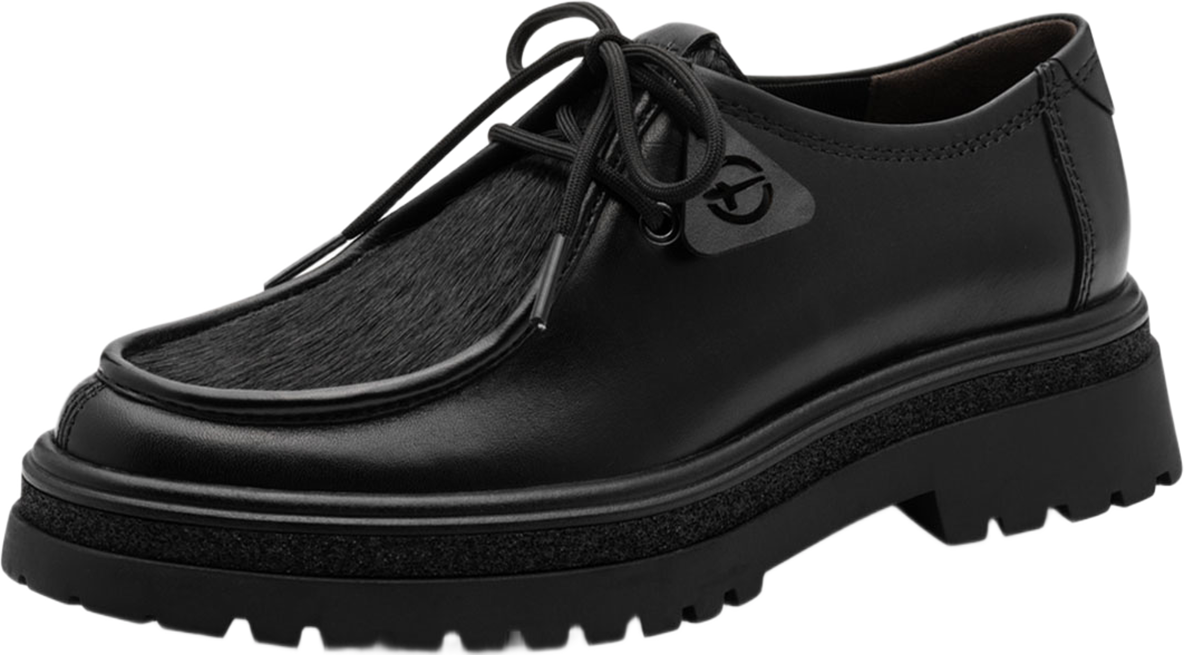 Boatshoes, från Tamaris, i färgen Black. Klicka för att öppna bilden i stort format