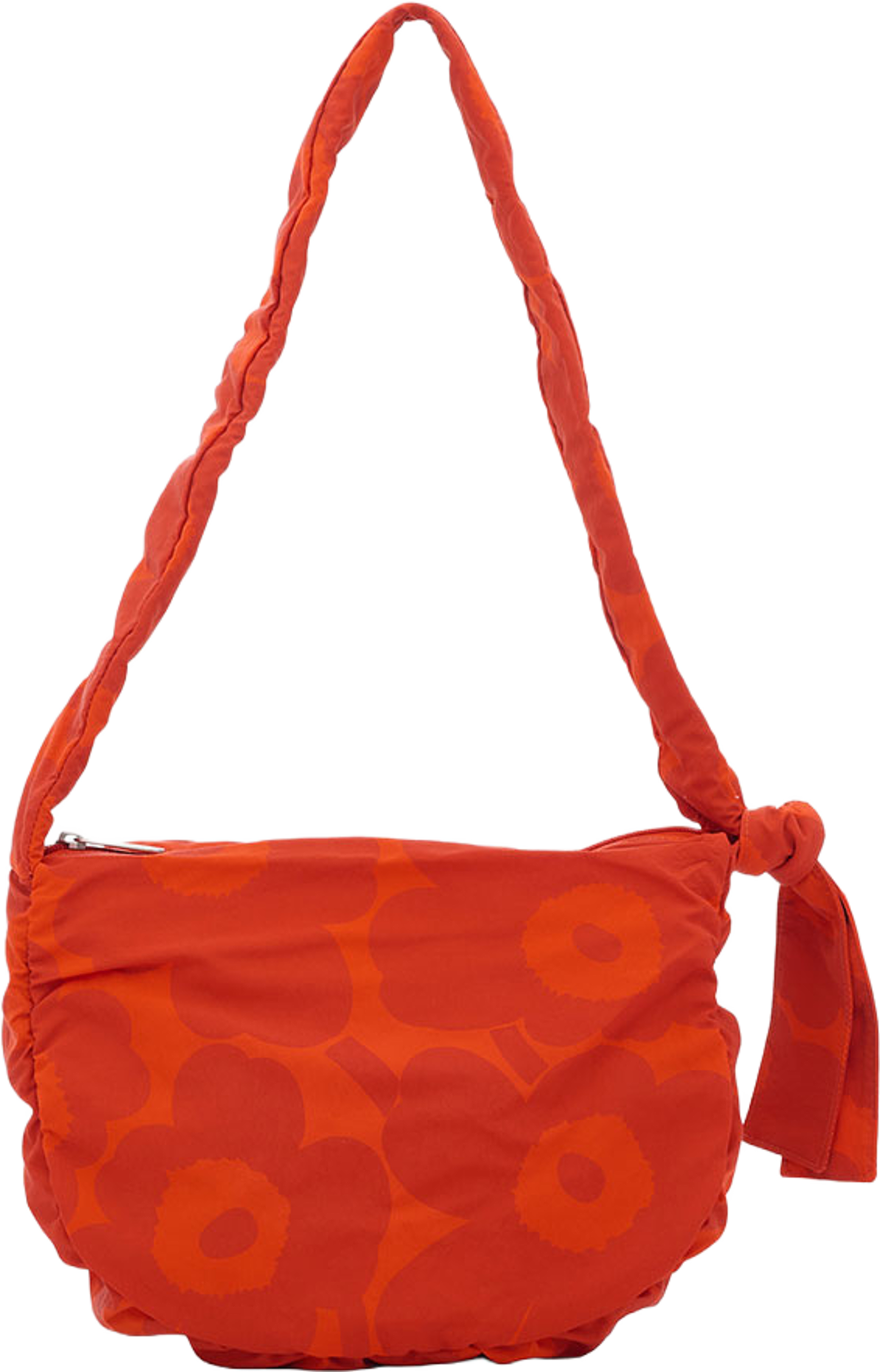 Utu M Unikko Shoulder-Bag, från Marimekko, i färgen Red, Dark Orange. Klicka för att öppna bilden i stort format