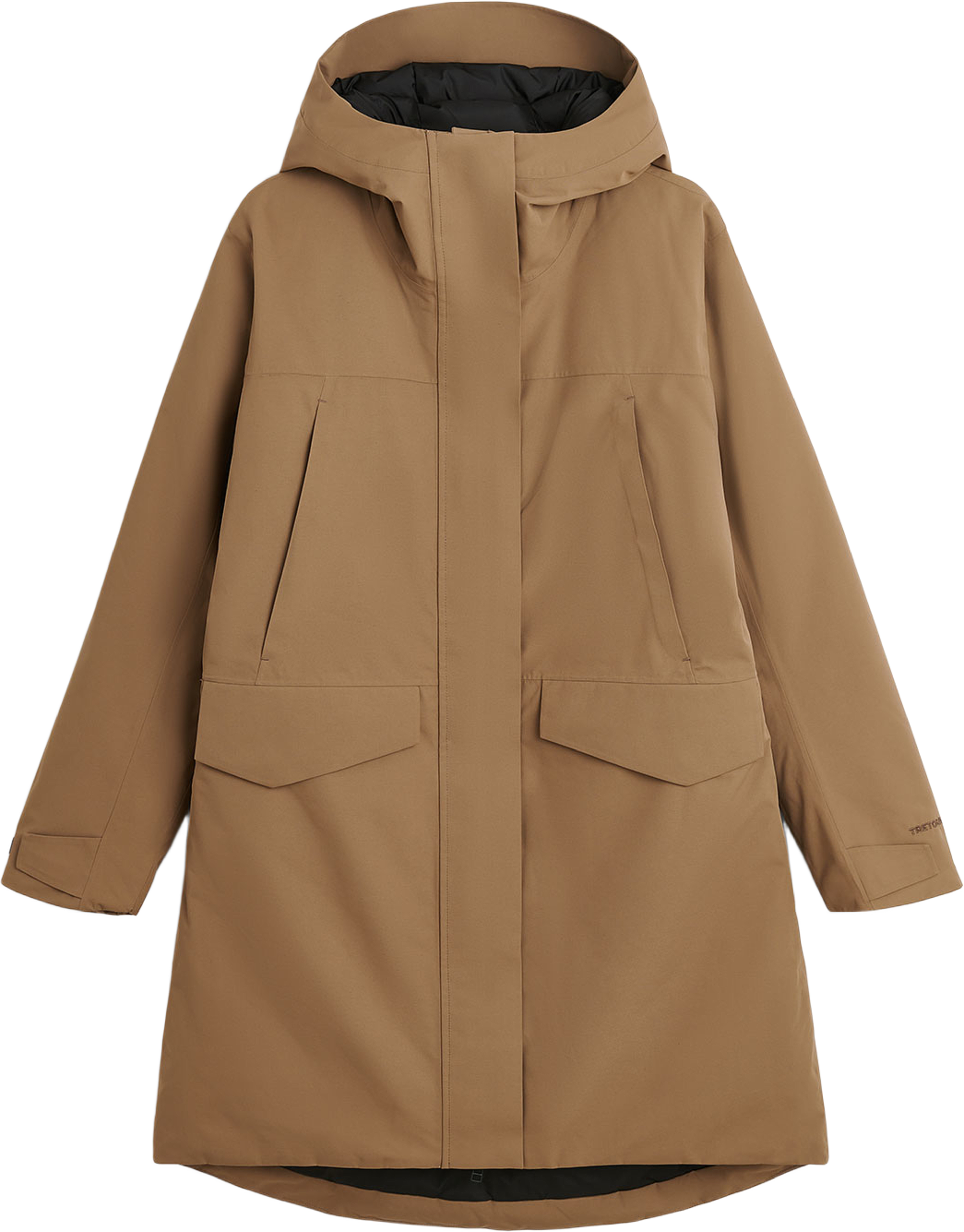 Haze Insulated Parka, från Tretorn, i färgen Shitake. Klicka för att öppna bilden i stort format
