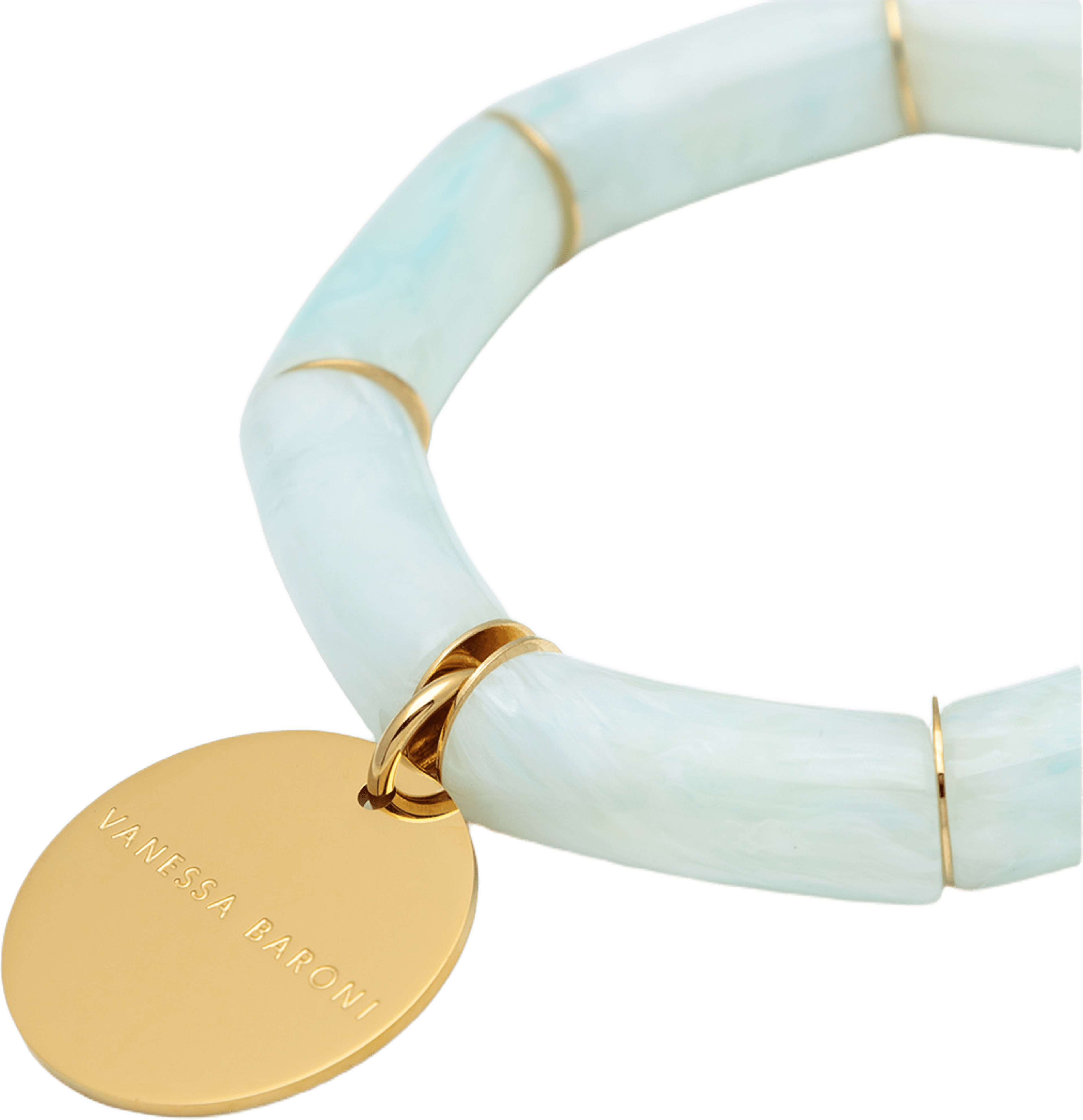 Flex Bracelet, från Vanessa Baroni, i färgen Cloud Marble. Klicka för att öppna bilden i stort format