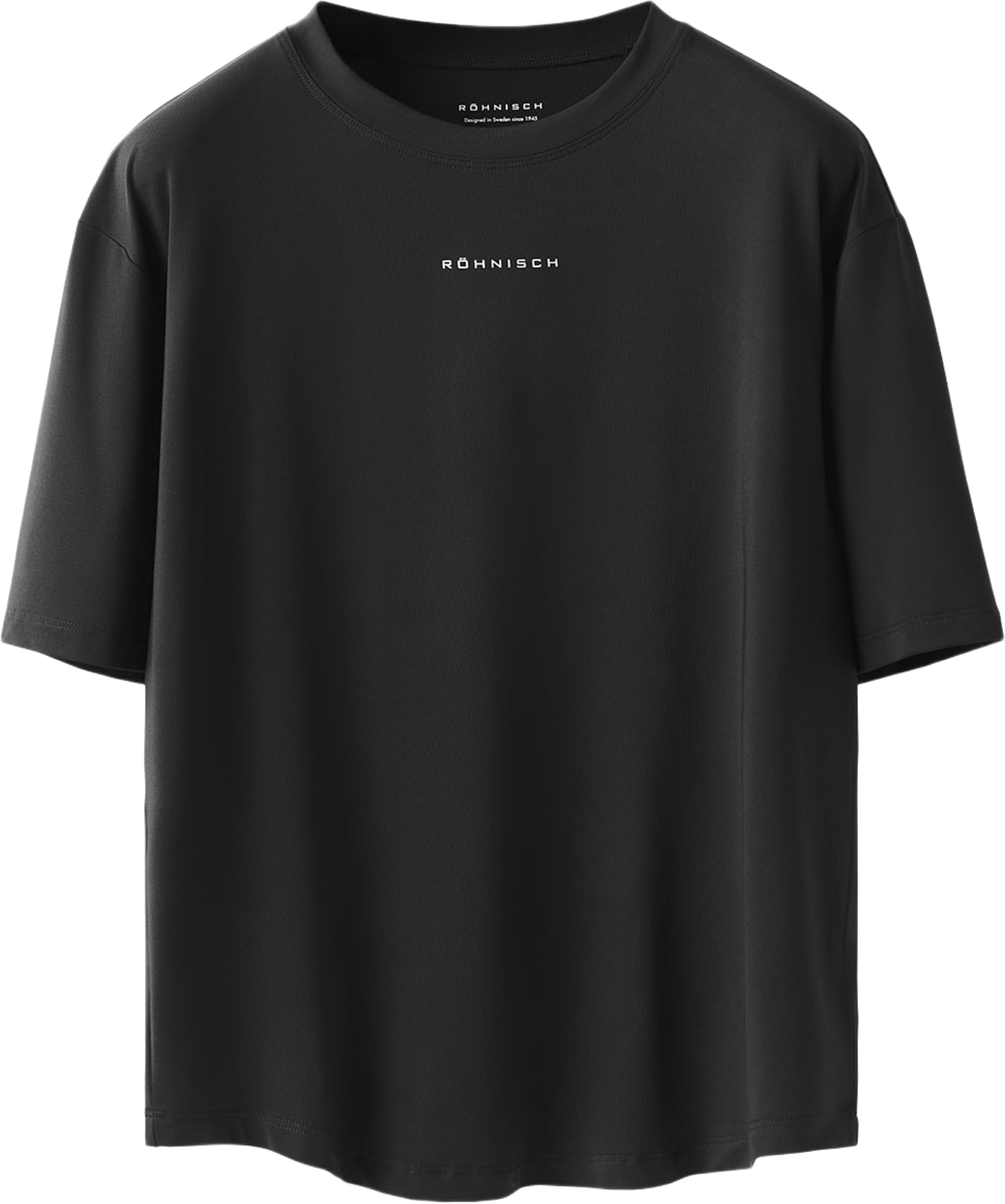 Enduro Relaxed Tee, från Röhnisch, i färgen Black. Klicka för att öppna bilden i stort format