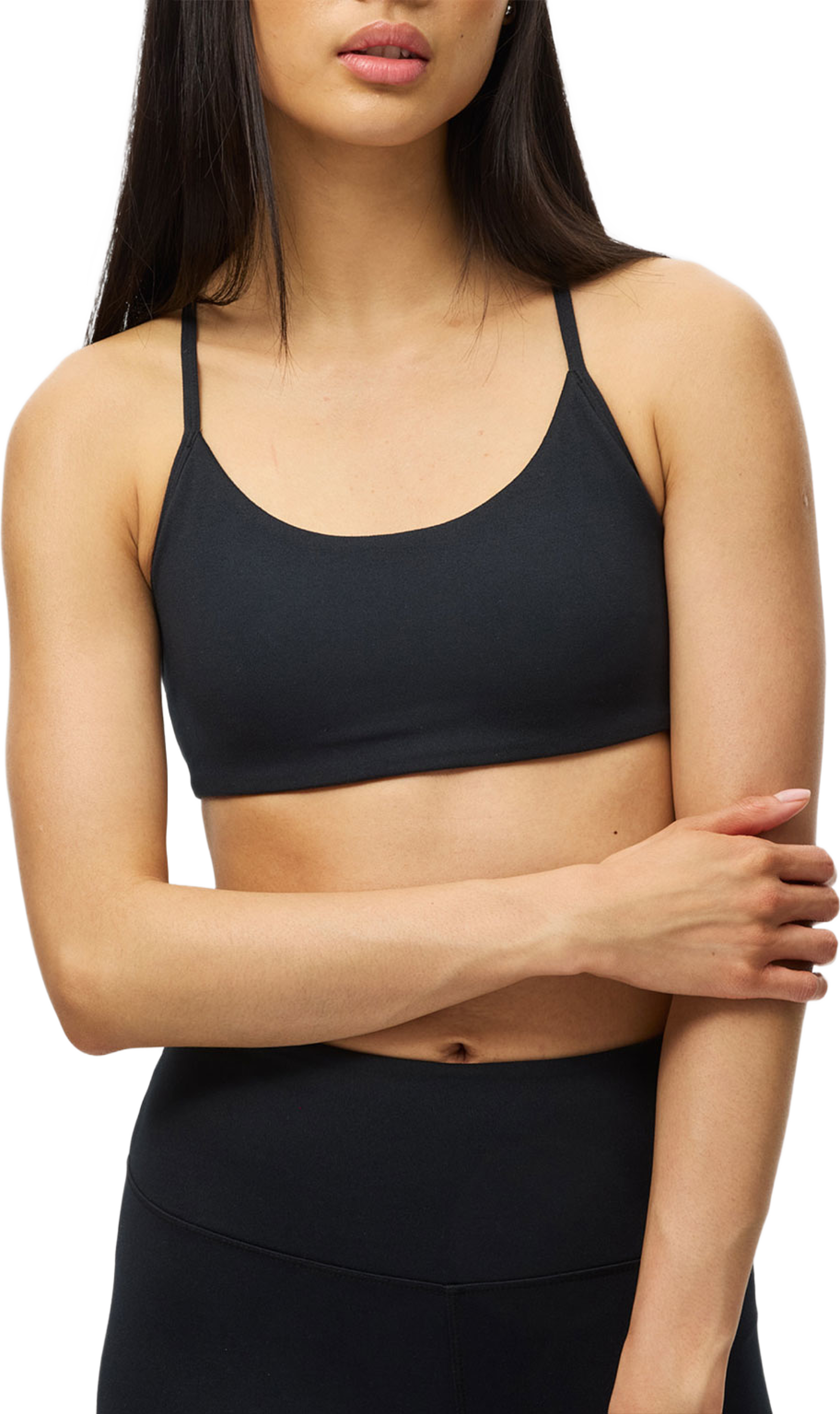 Smoothflex Strap Sportsbra, från Röhnisch, i färgen Black. Klicka för att öppna bilden i stort format
