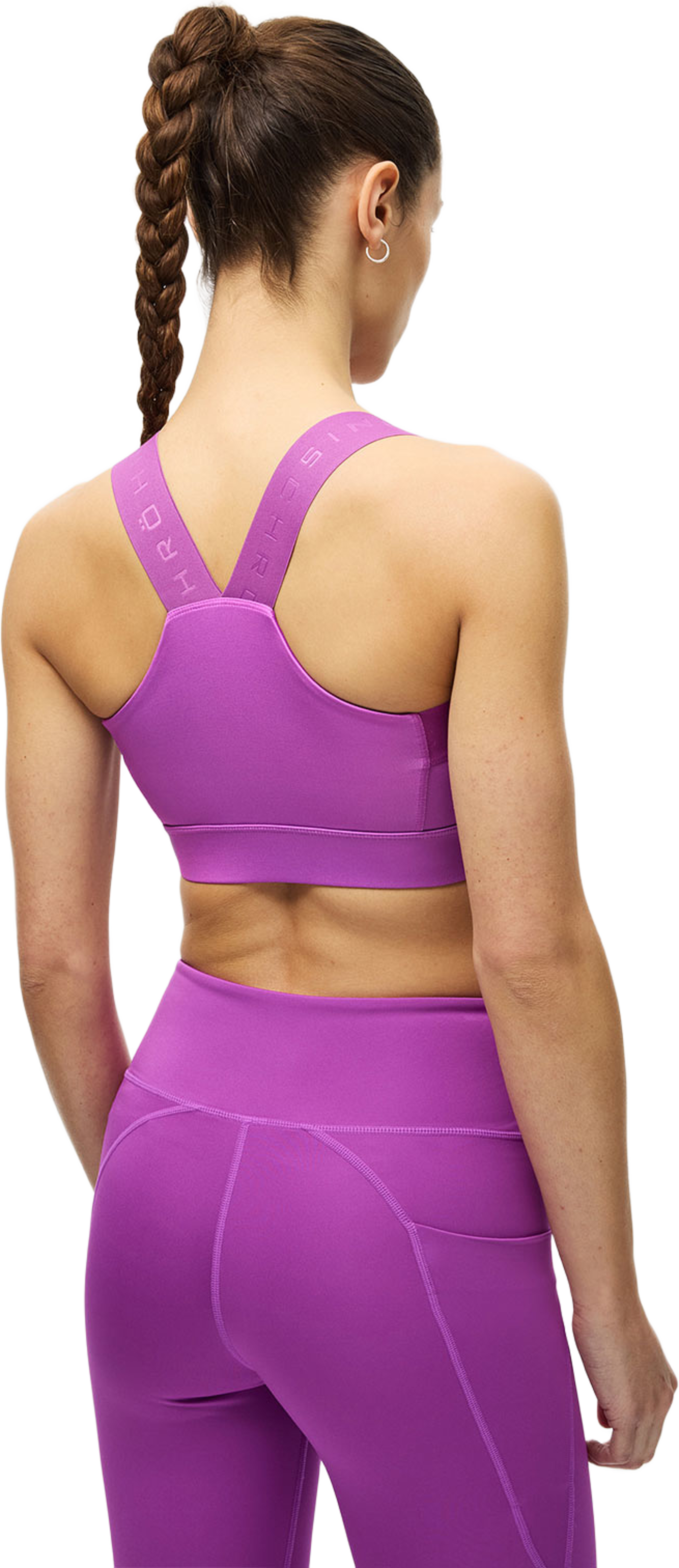 Flattering High Waist Tights, från Röhnisch, i färgen Purple Cactus Flower. Klicka för att öppna bilden i stort format