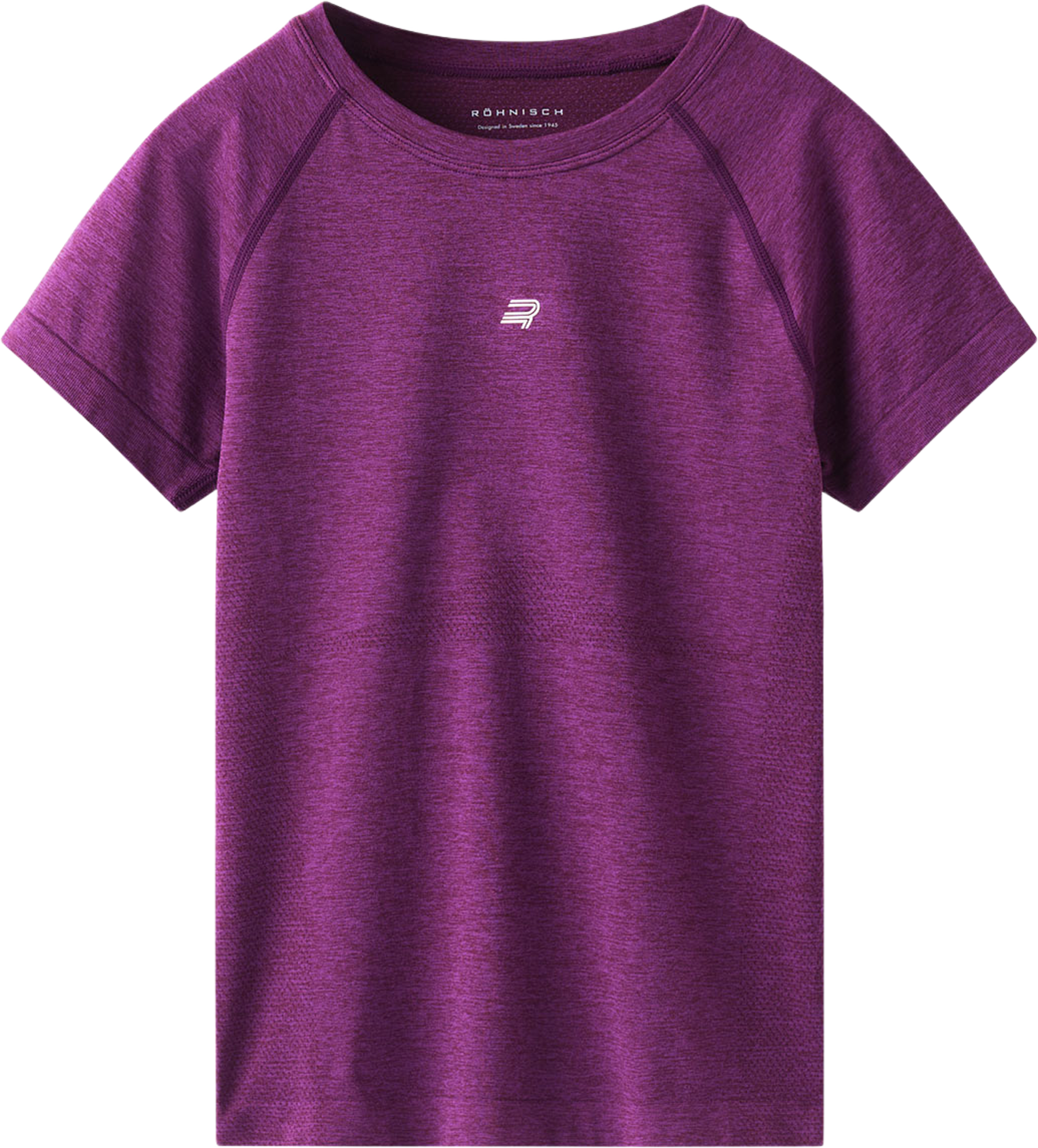 Seamless Flex Tee, från Röhnisch, i färgen Winetasting. Klicka för att öppna bilden i stort format
