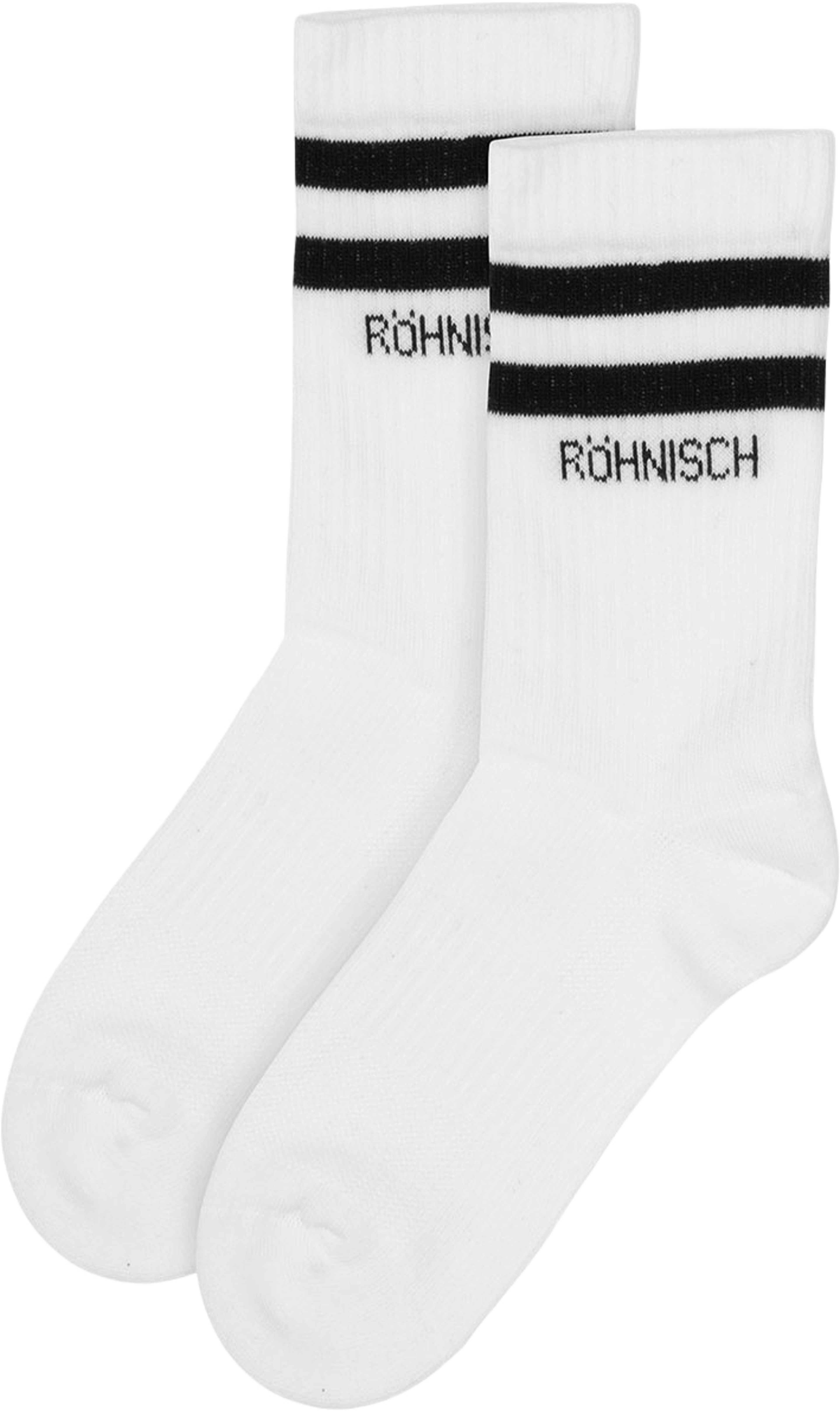2-pack Sporty Sock, från Röhnisch, i färgen White. Klicka för att öppna bilden i stort format