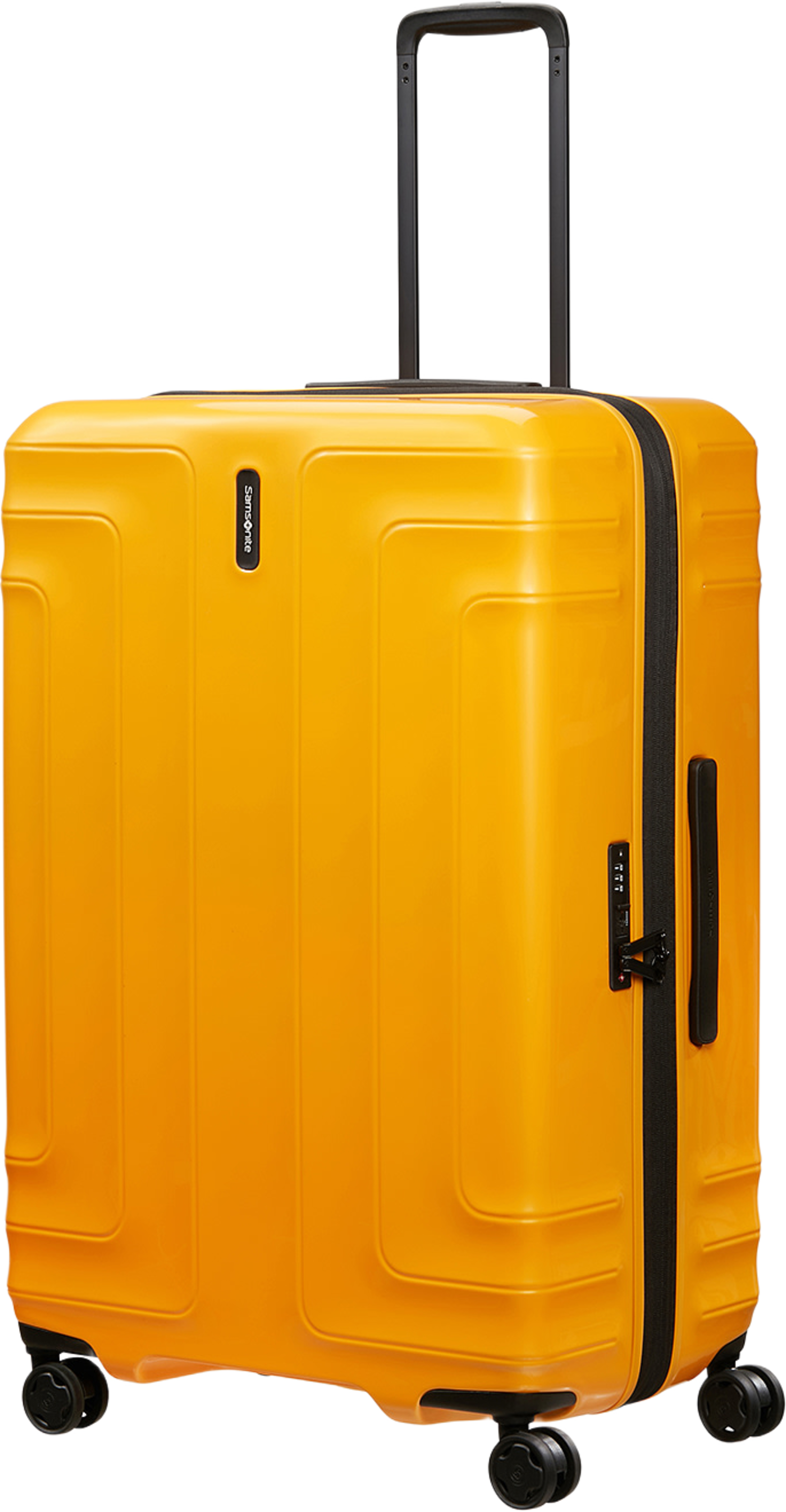 Lin Air SPINNER Resväska 77 cm, från Samsonite, i färgen Metallic Mango. Klicka för att öppna bilden i stort format