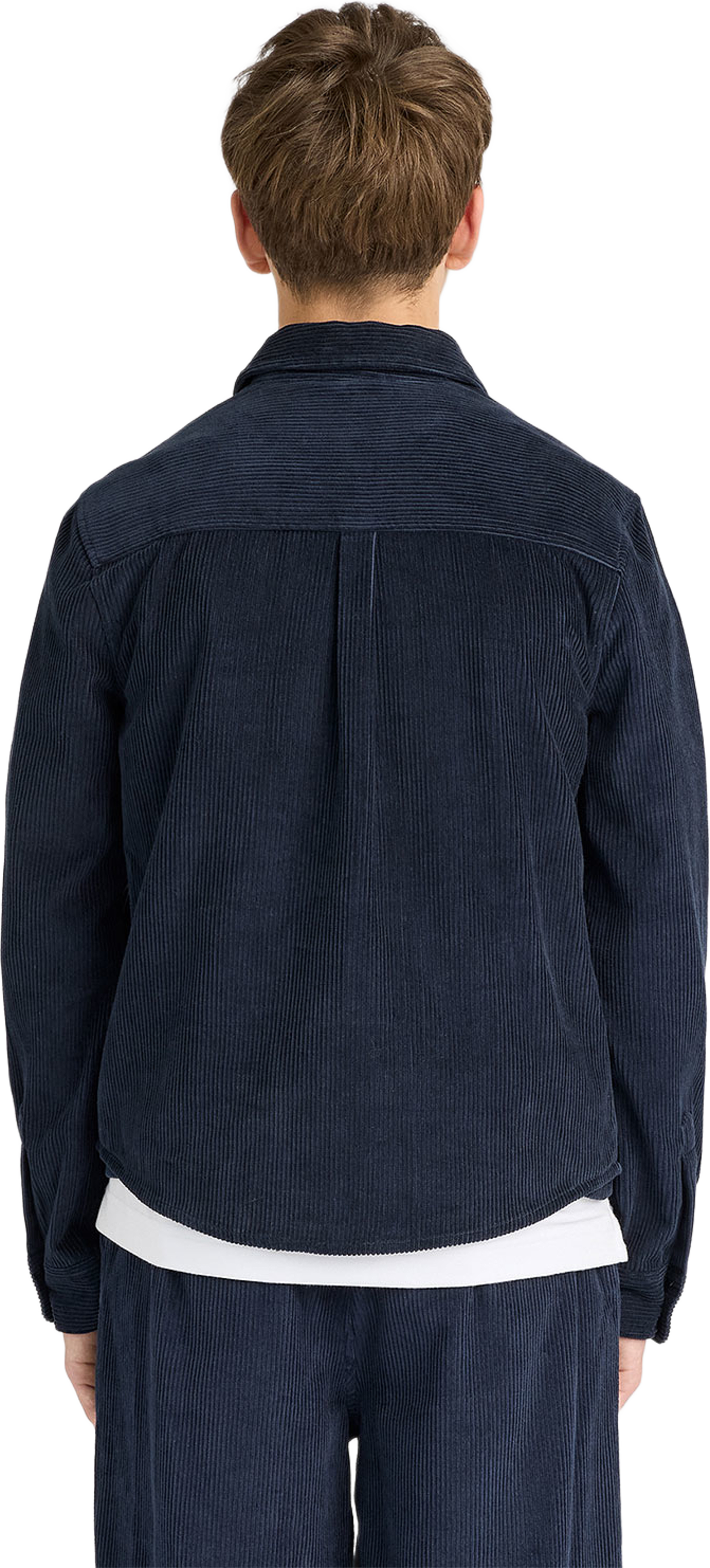Long Sleeve Shirt, från Lyle & Scott, i färgen Dark Navy. Klicka för att öppna bilden i stort format