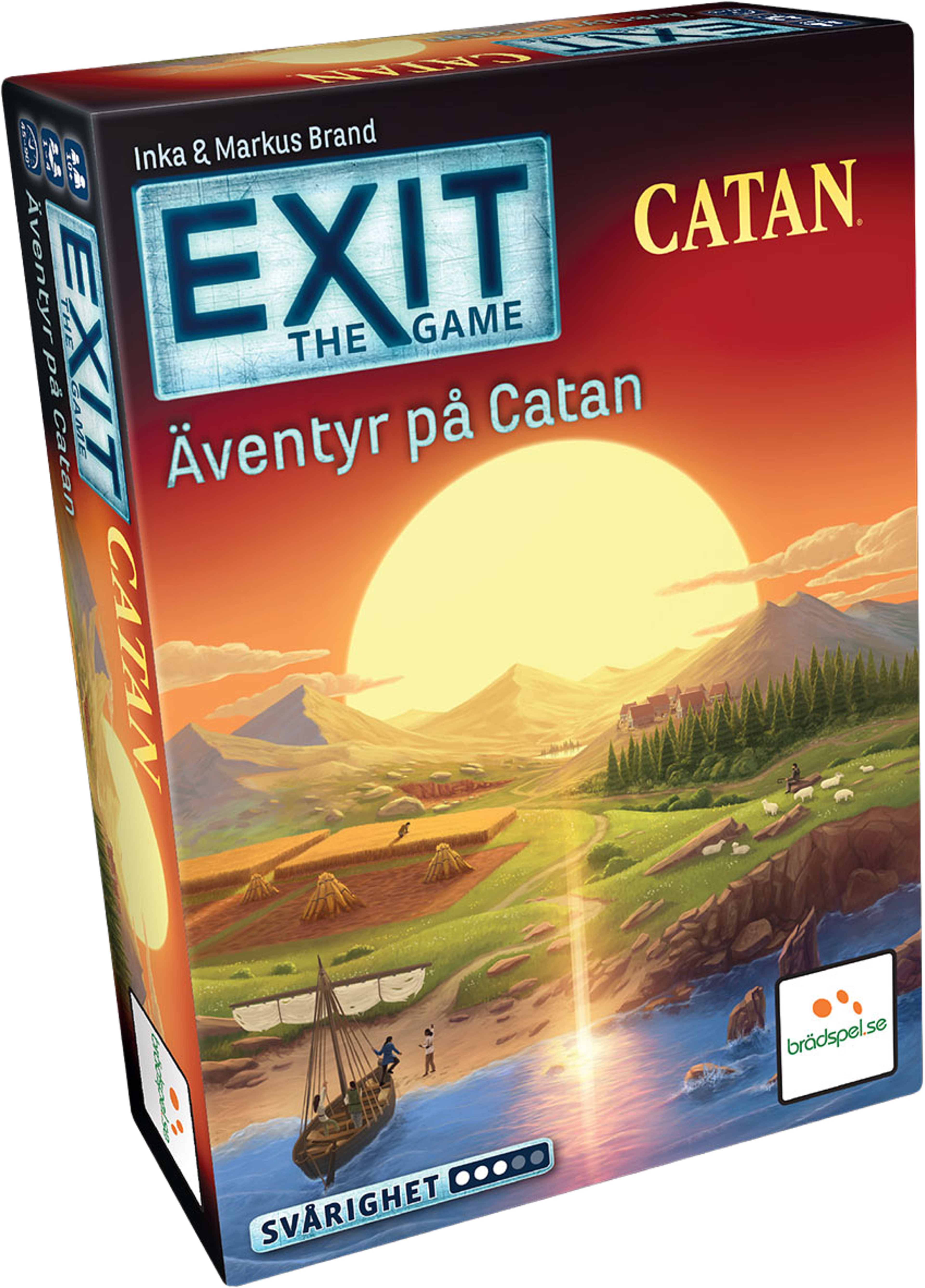 EXIT 16: Äventyr i Catan (SE), från Brädspel. Klicka för att öppna bilden i stort format