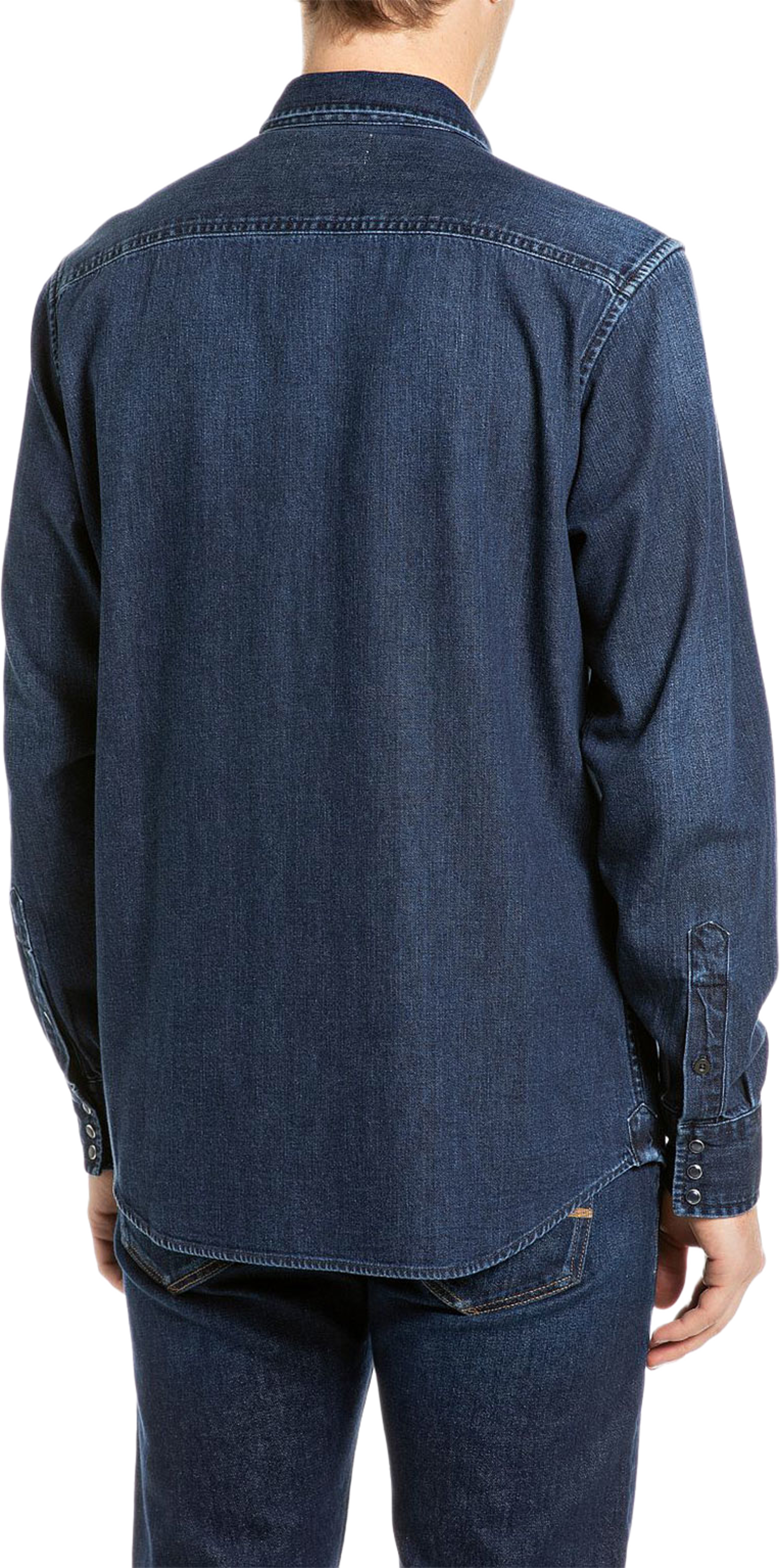 Denim Shirt, från Replay, i färgen Dark Blue. Klicka för att öppna bilden i stort format