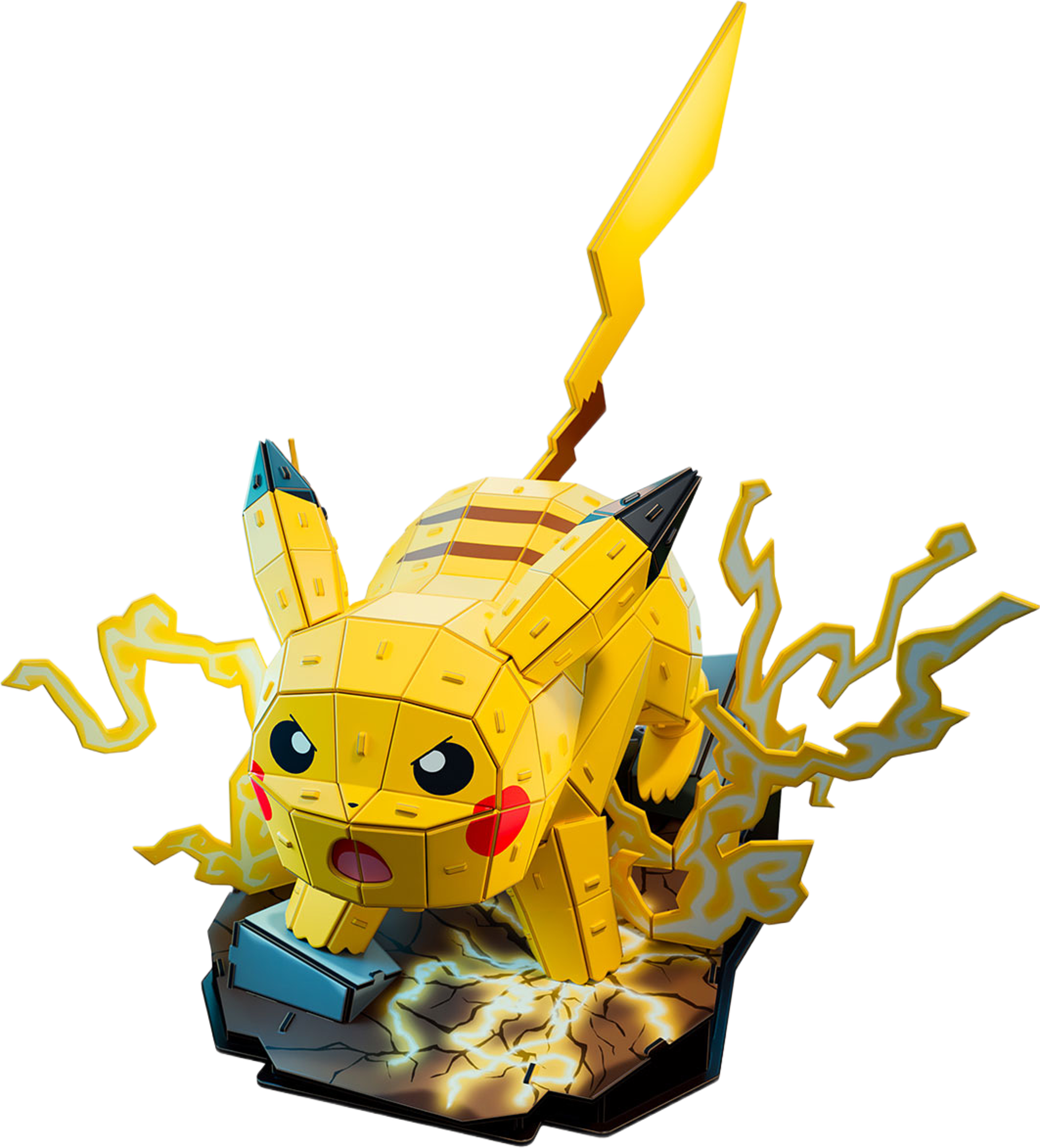 4D Puzzles Pokémon 30 cm - Pikachu, från POKEMON. Klicka för att öppna bilden i stort format