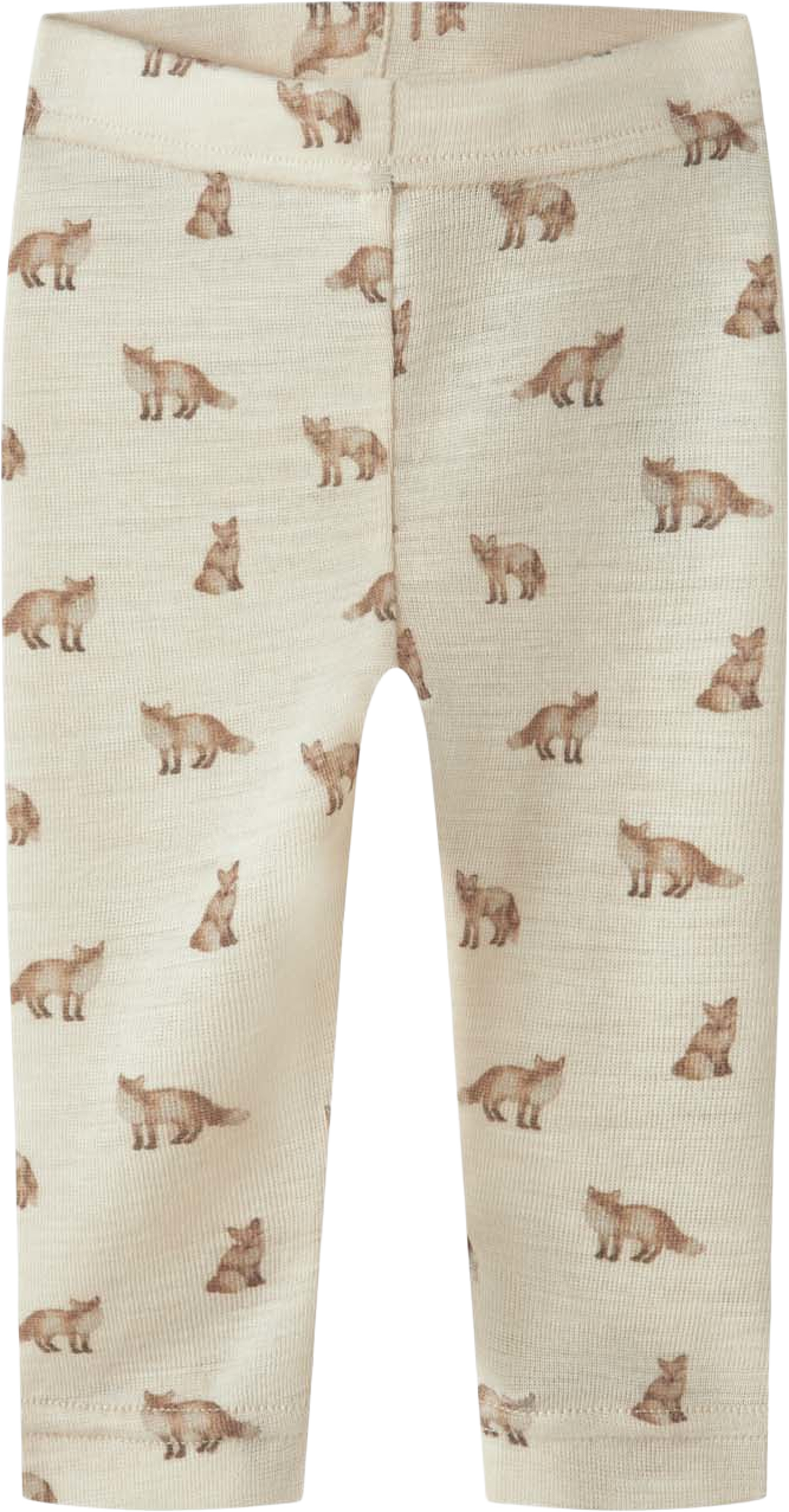 NBMNALU WO/MO SLIM LEGGING LIL NOOS, från Lil'Atelier, i färgen Turtledove Fox. Klicka för att öppna bilden i stort format