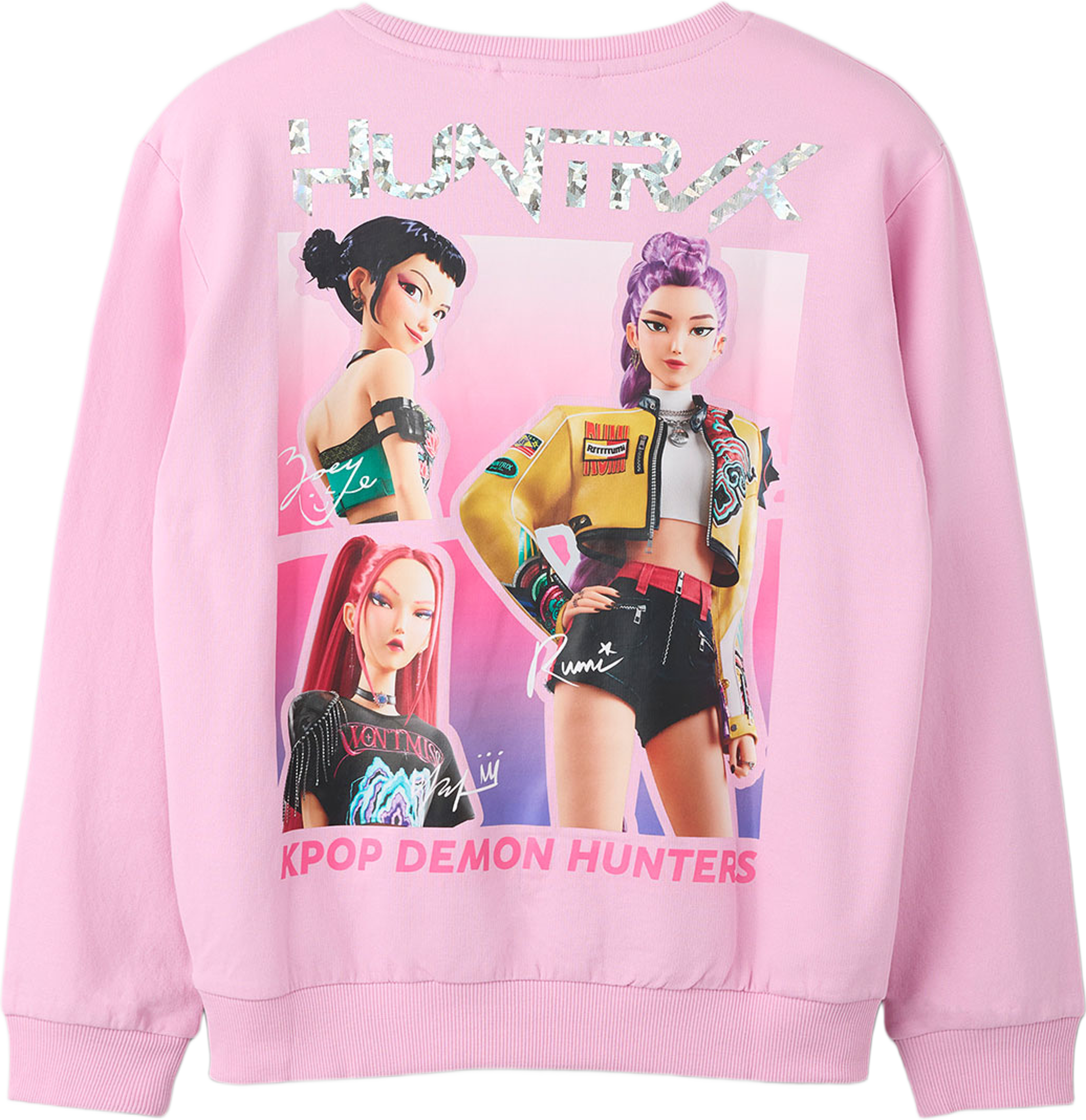 Ada Kpop Seatshirt, från Name It, i färgen Full Blooming Pink. Klicka för att öppna bilden i stort format