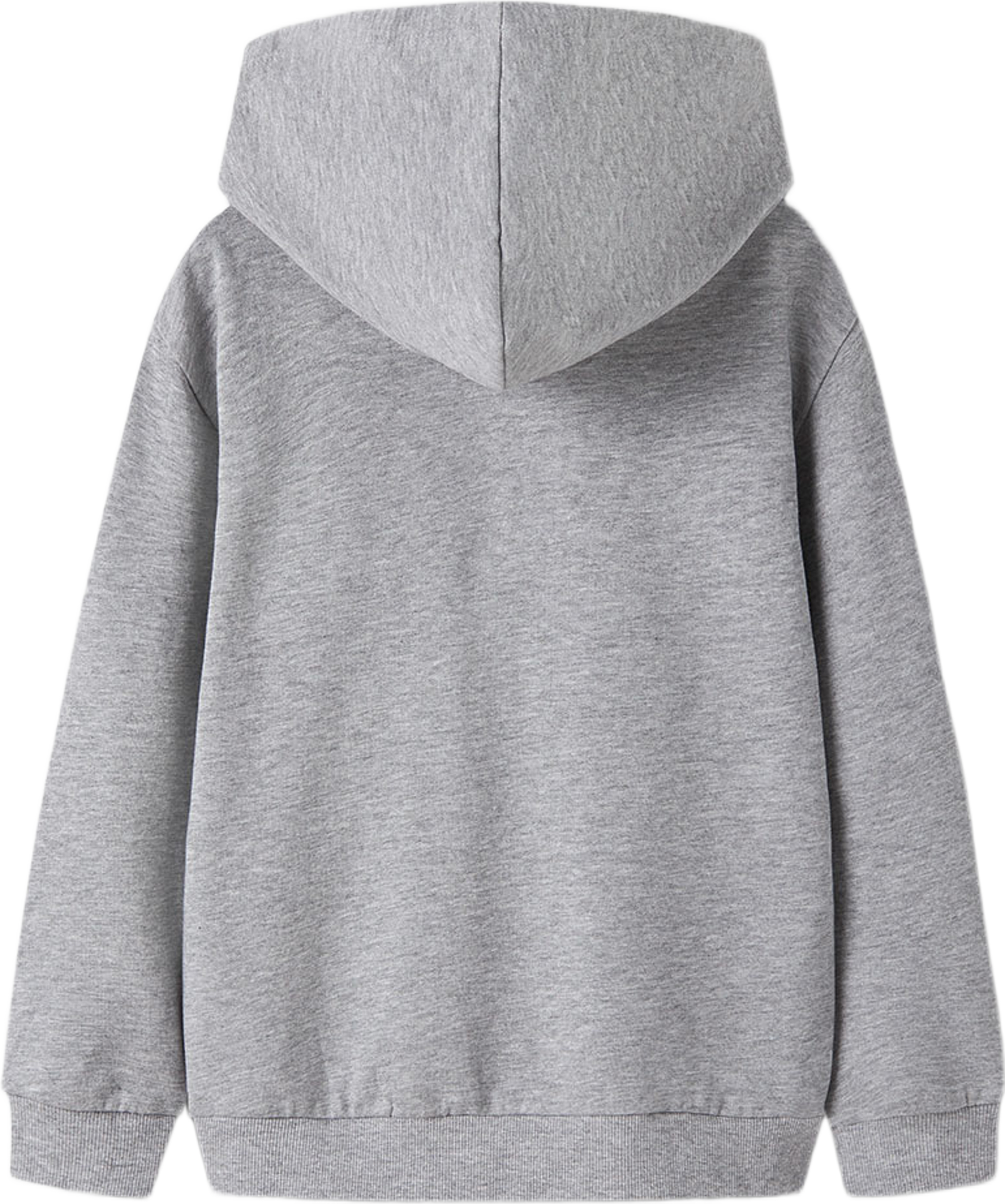 Nkmosvaldi Seatshirt, från Name It, i färgen Grey Melange. Klicka för att öppna bilden i stort format