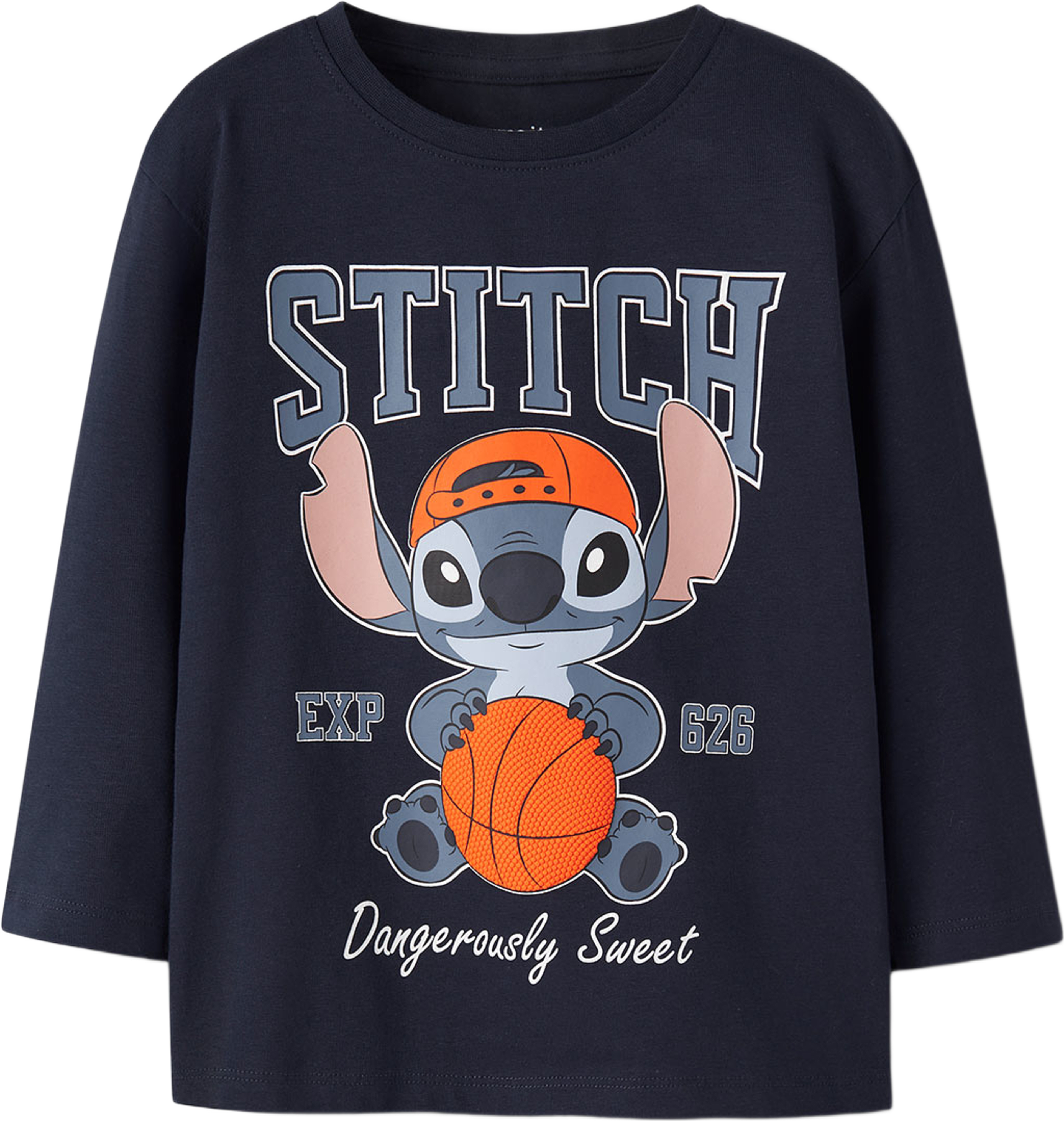 Andres Stitch Top, från Name It, i färgen Navy Blazer. Klicka för att öppna bilden i stort format