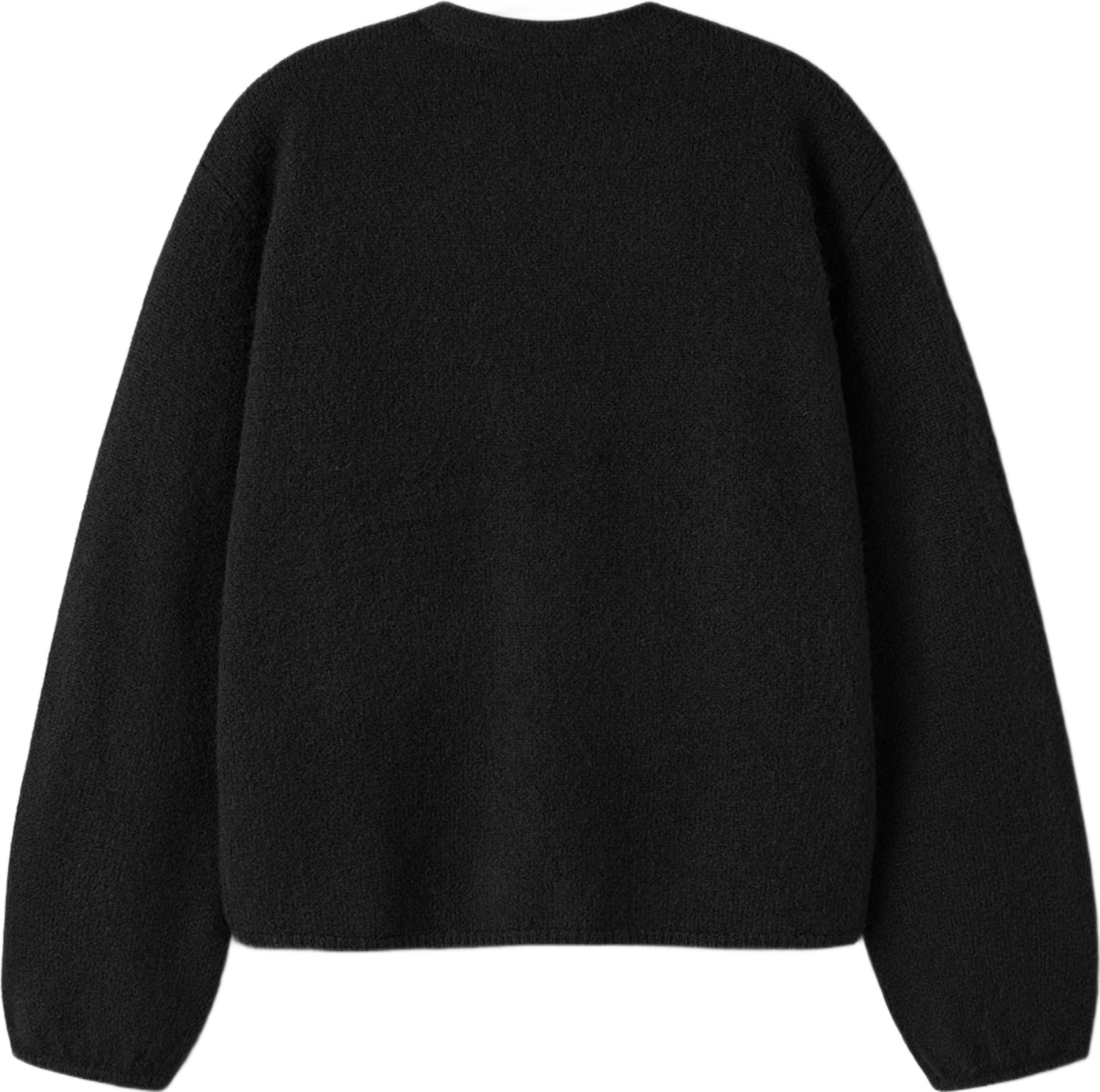 Folina Knit Cardigan, från Name It, i färgen Black. Klicka för att öppna bilden i stort format