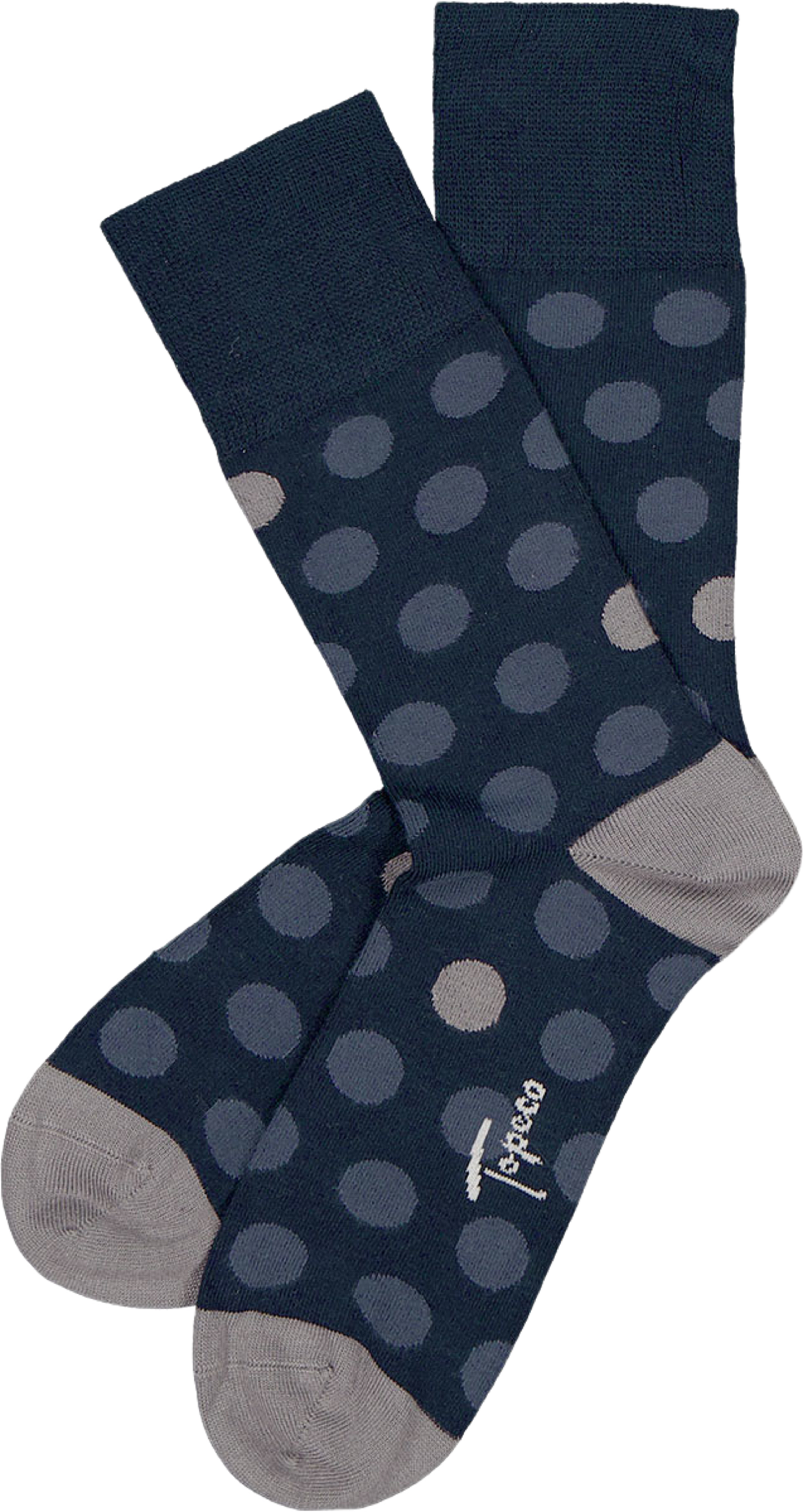 Strumpa 1-pack Bambuviscose, från Topeco, i färgen Navy Blue. Klicka för att öppna bilden i stort format