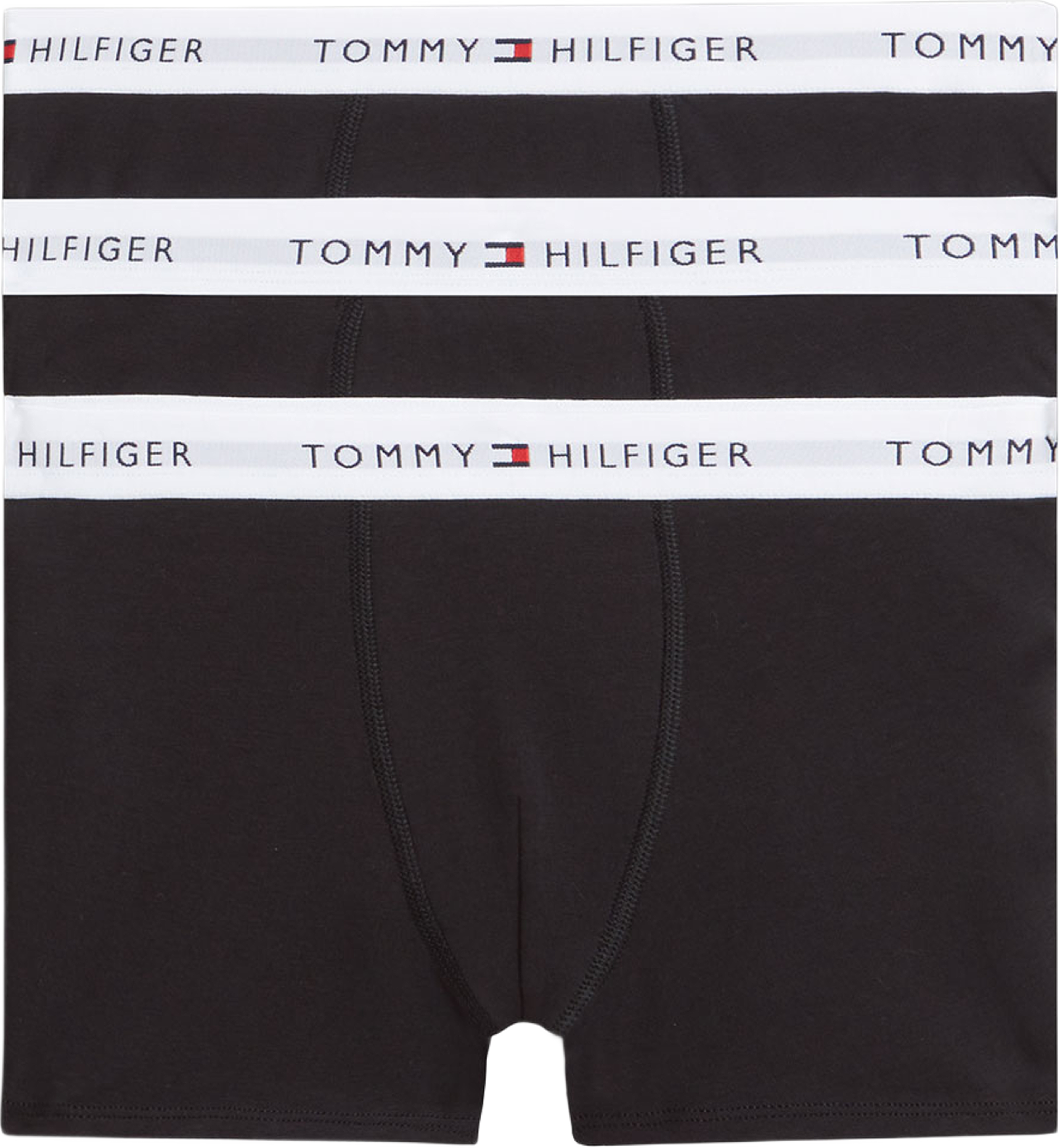 3-Pack Boxer Trunk, från Tommy Hilfiger, i färgen Black/Black/Black. Klicka för att öppna bilden i stort format