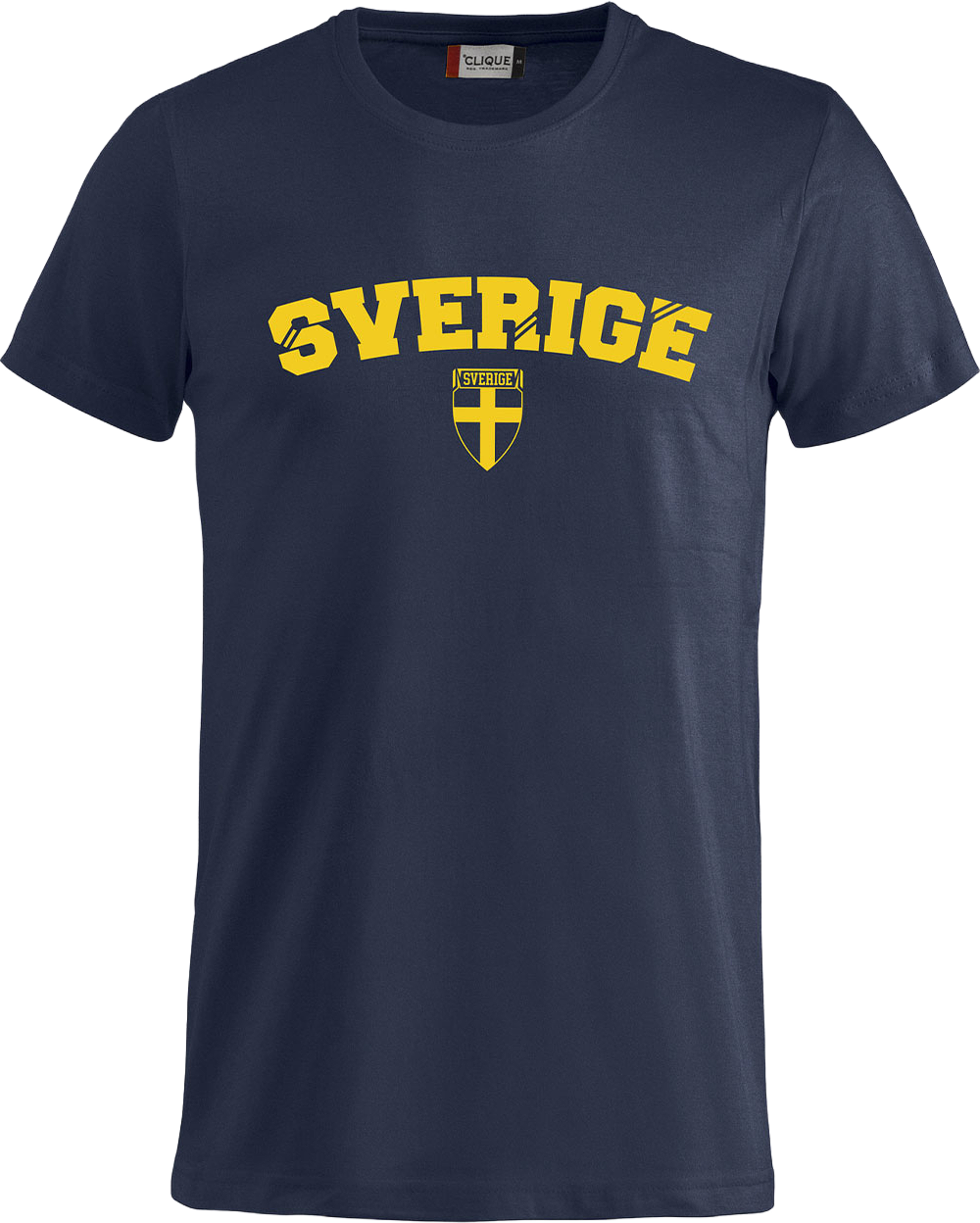 Sverige T-shirt Junior, från Clique, i färgen Mörk Marin. Klicka för att öppna bilden i stort format