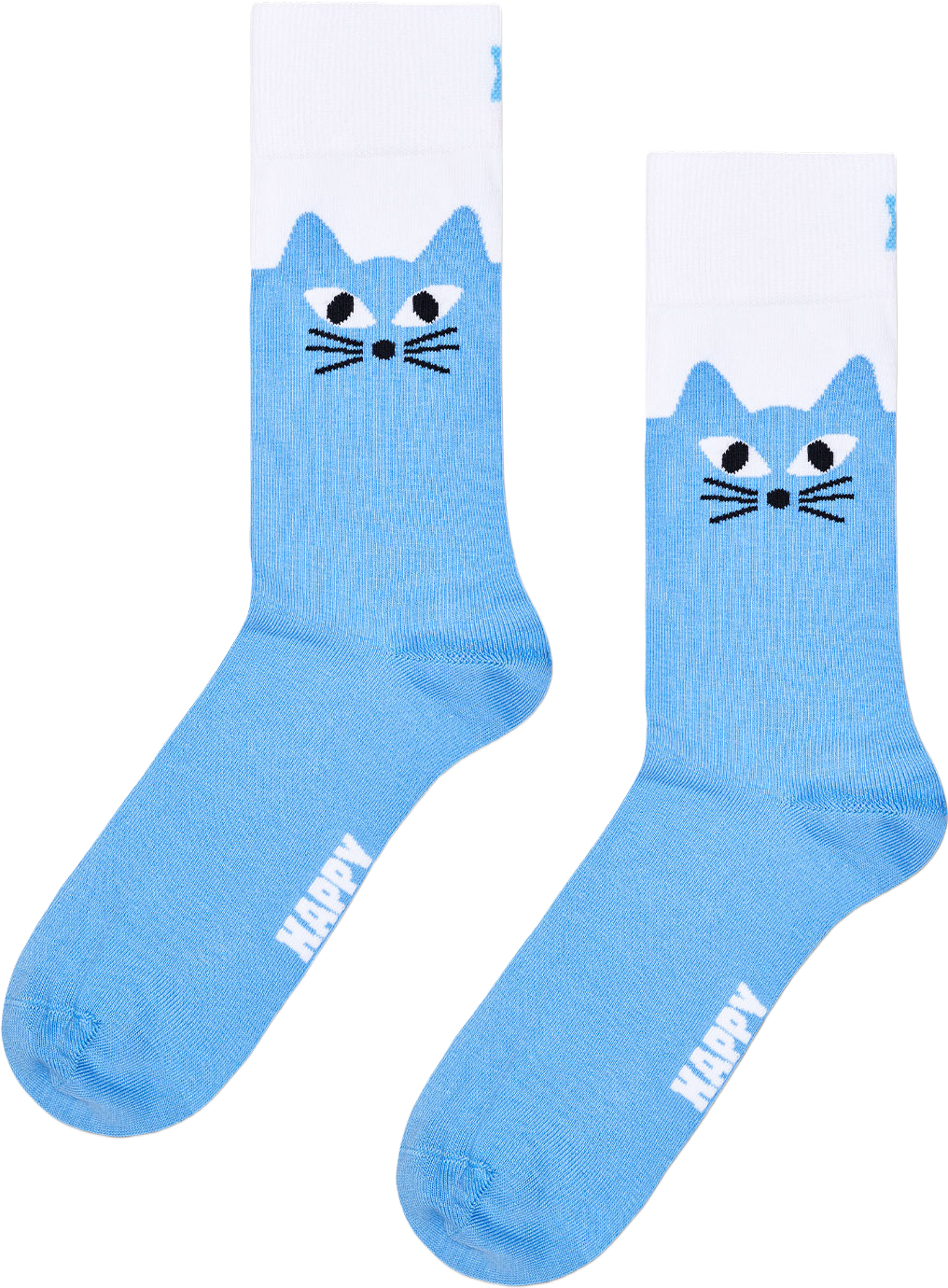 Big Cat Sock, från Happy Socks, i färgen Light Blue. Klicka för att öppna bilden i stort format