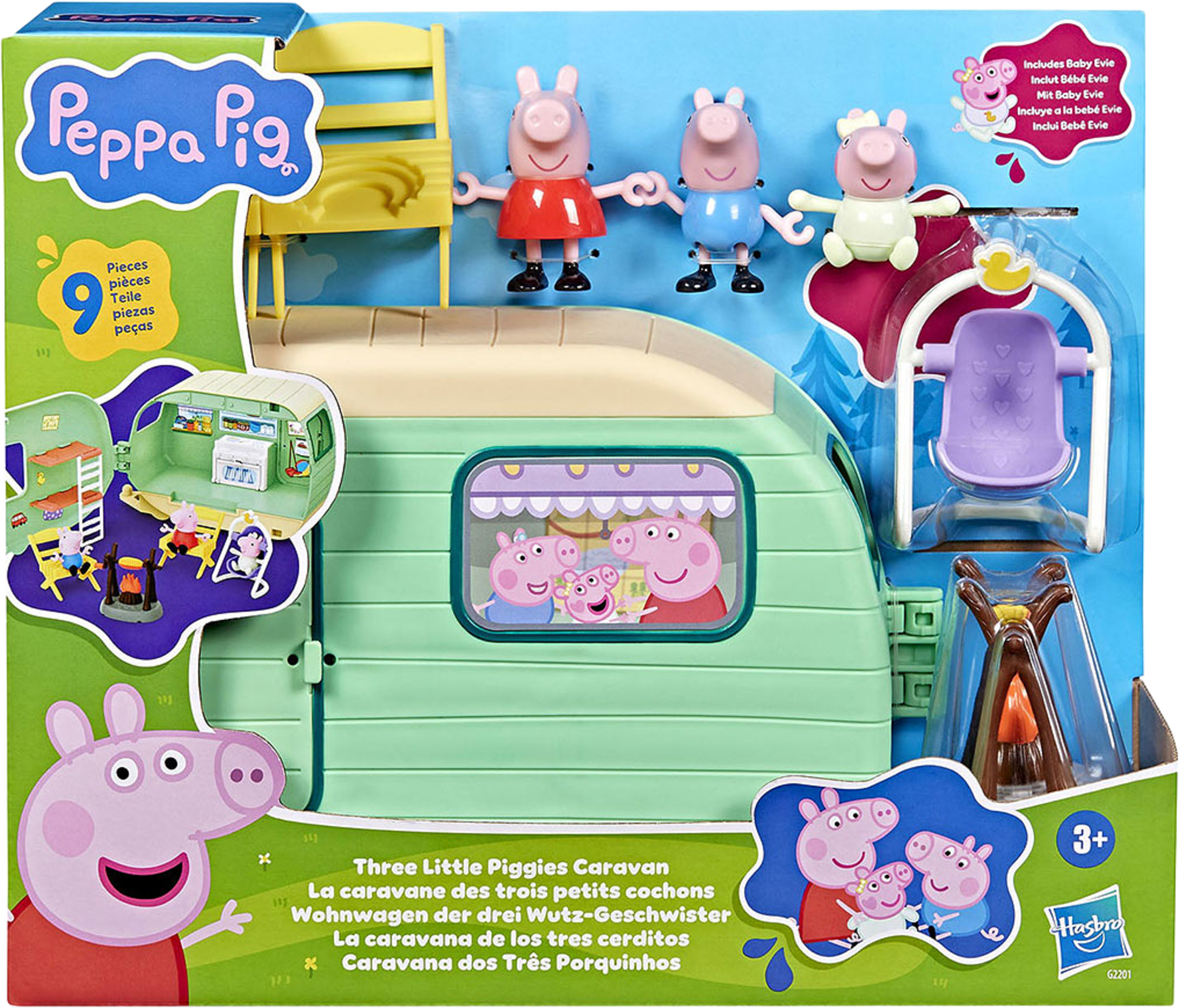 Peppa Pig - Husvagn, från Peppa Pig. Klicka för att öppna bilden i stort format