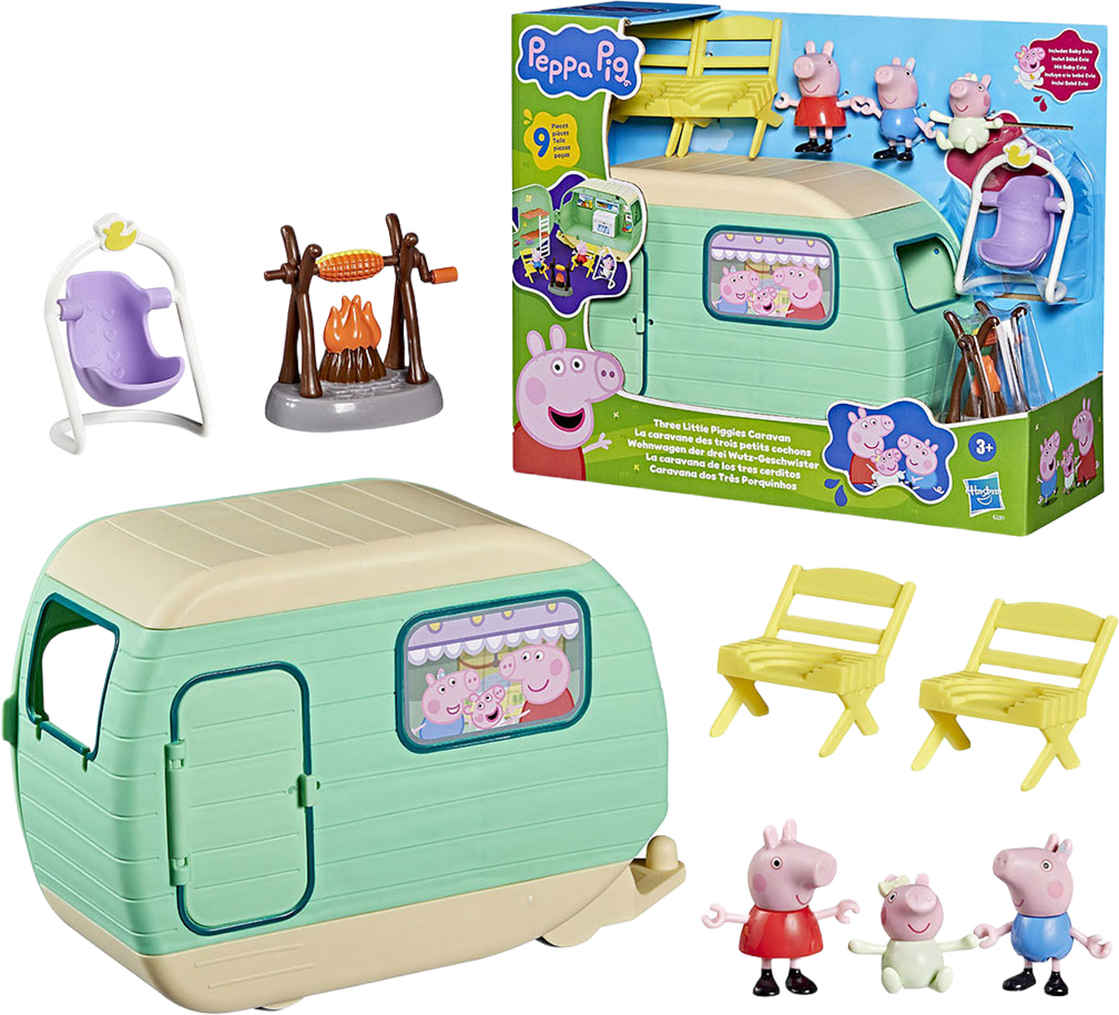 Peppa Pig - Husvagn, från Peppa Pig. Klicka för att öppna bilden i stort format