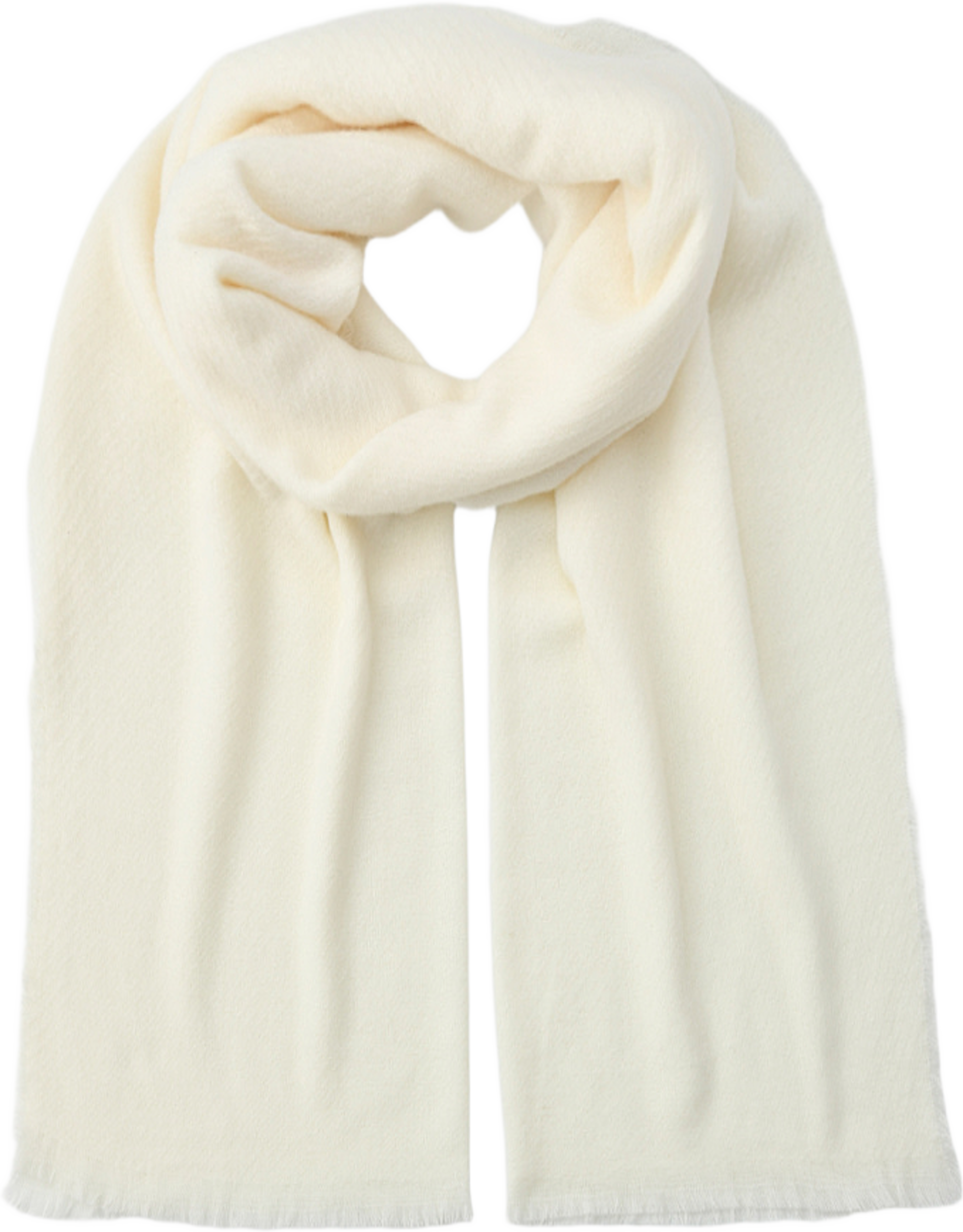 Halsduk VIOLA, från Å WOMAN, i färgen Cream White. Klicka för att öppna bilden i stort format