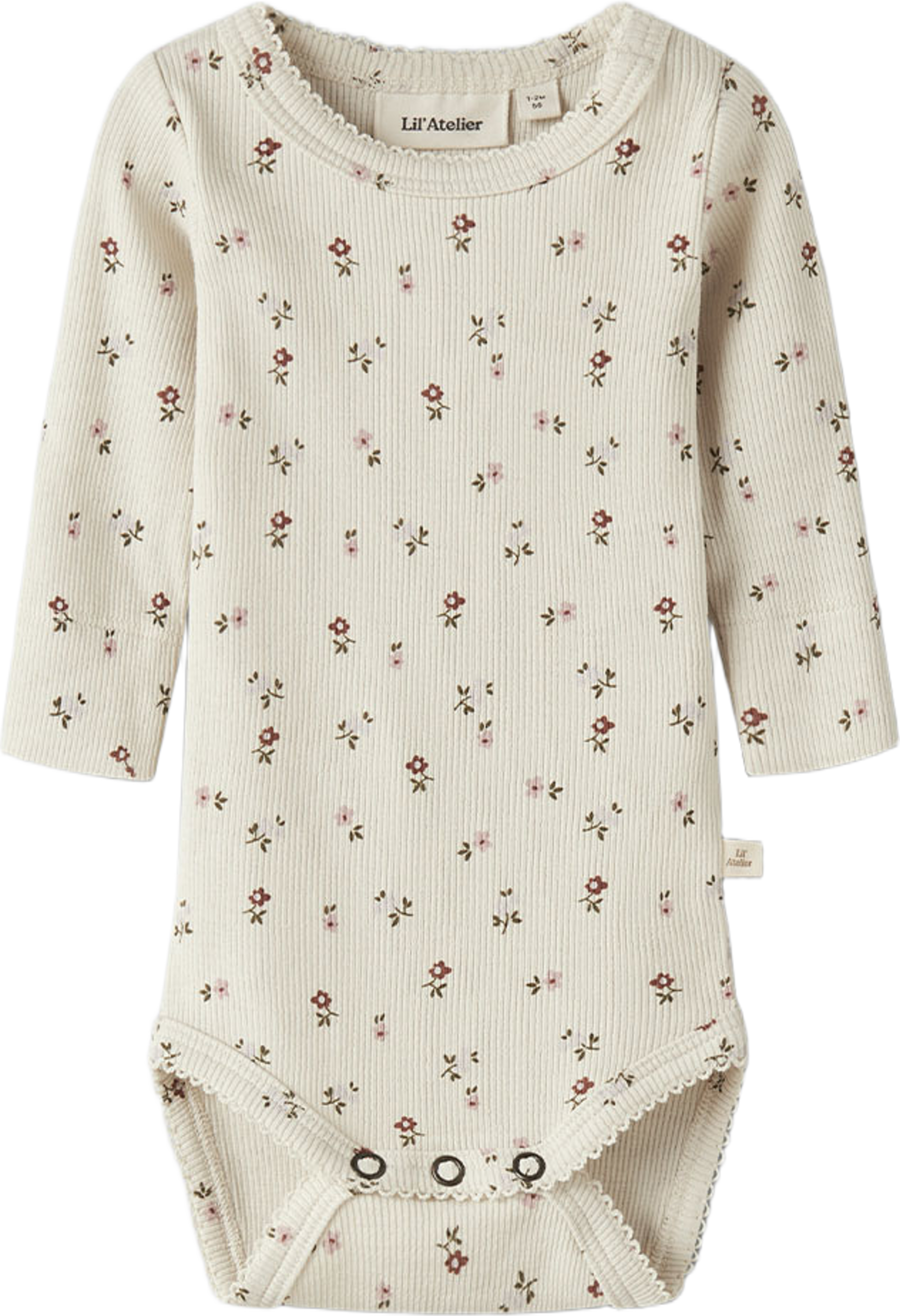 Gago slim body, från Lil'Atelier, i färgen Turtledove Floral. Klicka för att öppna bilden i stort format