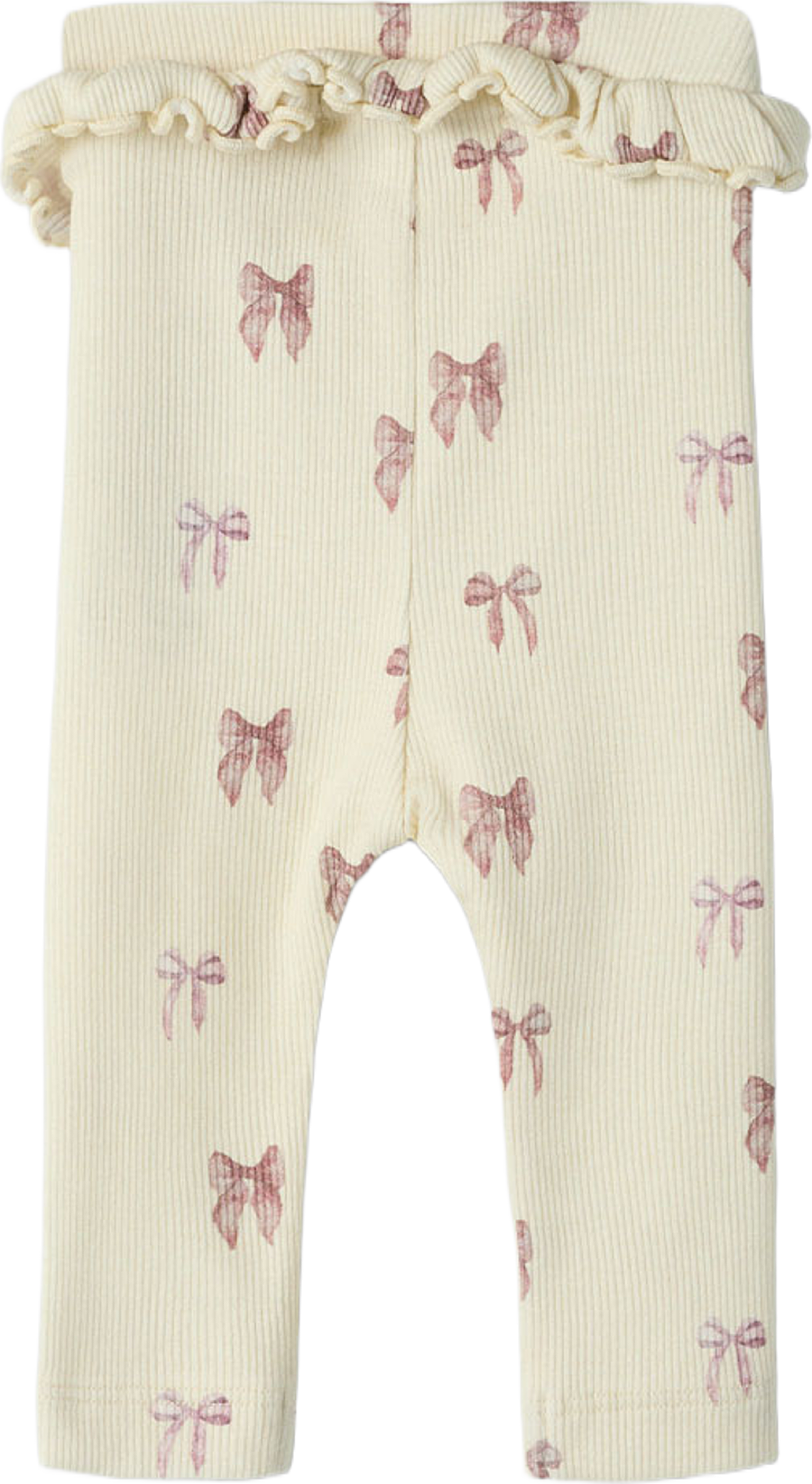 Gavo slim leggings, från Lil'Atelier, i färgen Turtledove Bow. Klicka för att öppna bilden i stort format