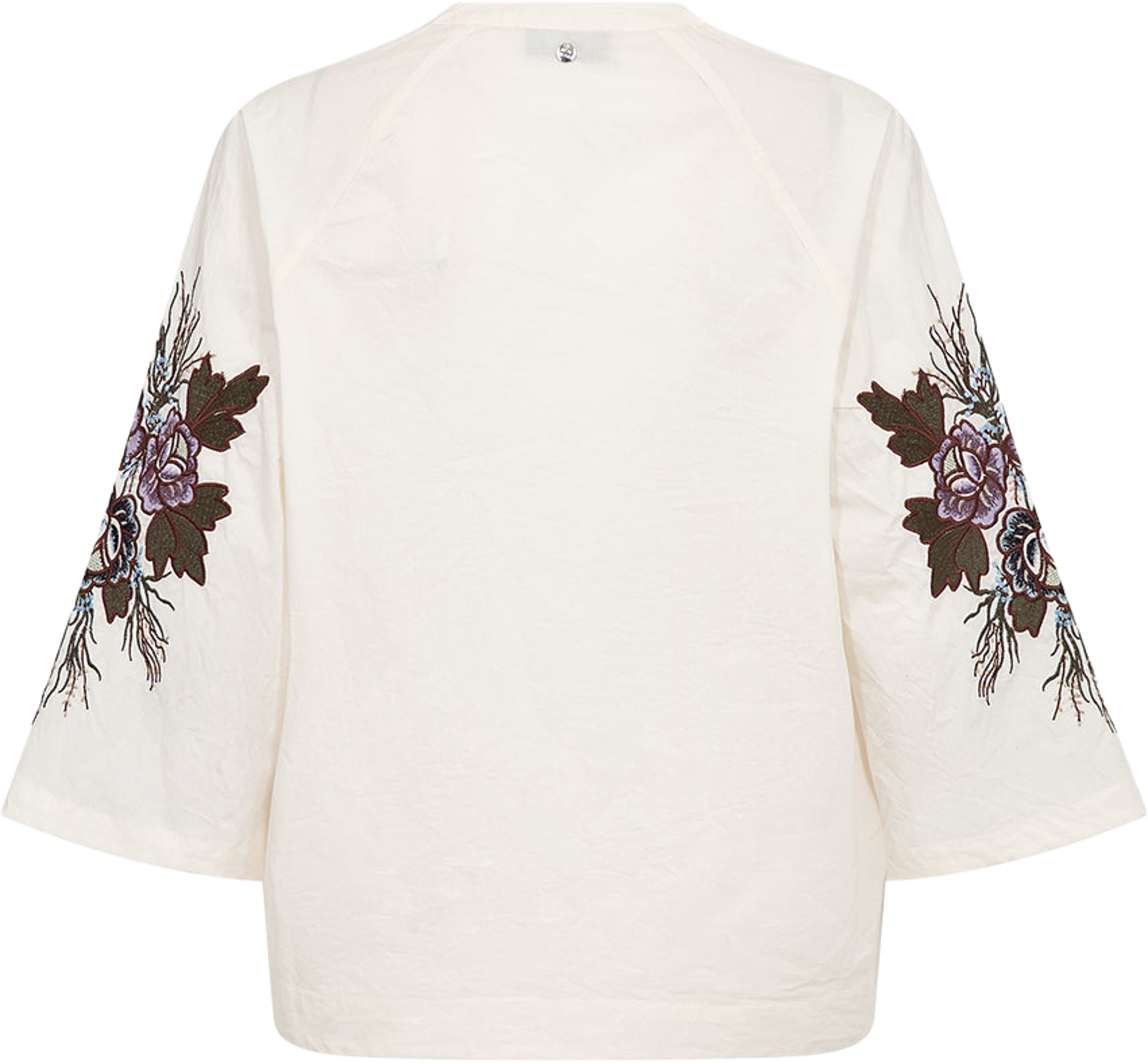 Aleysa Popli Blouse, från Mos Mosh, i färgen Ecru. Klicka för att öppna bilden i stort format