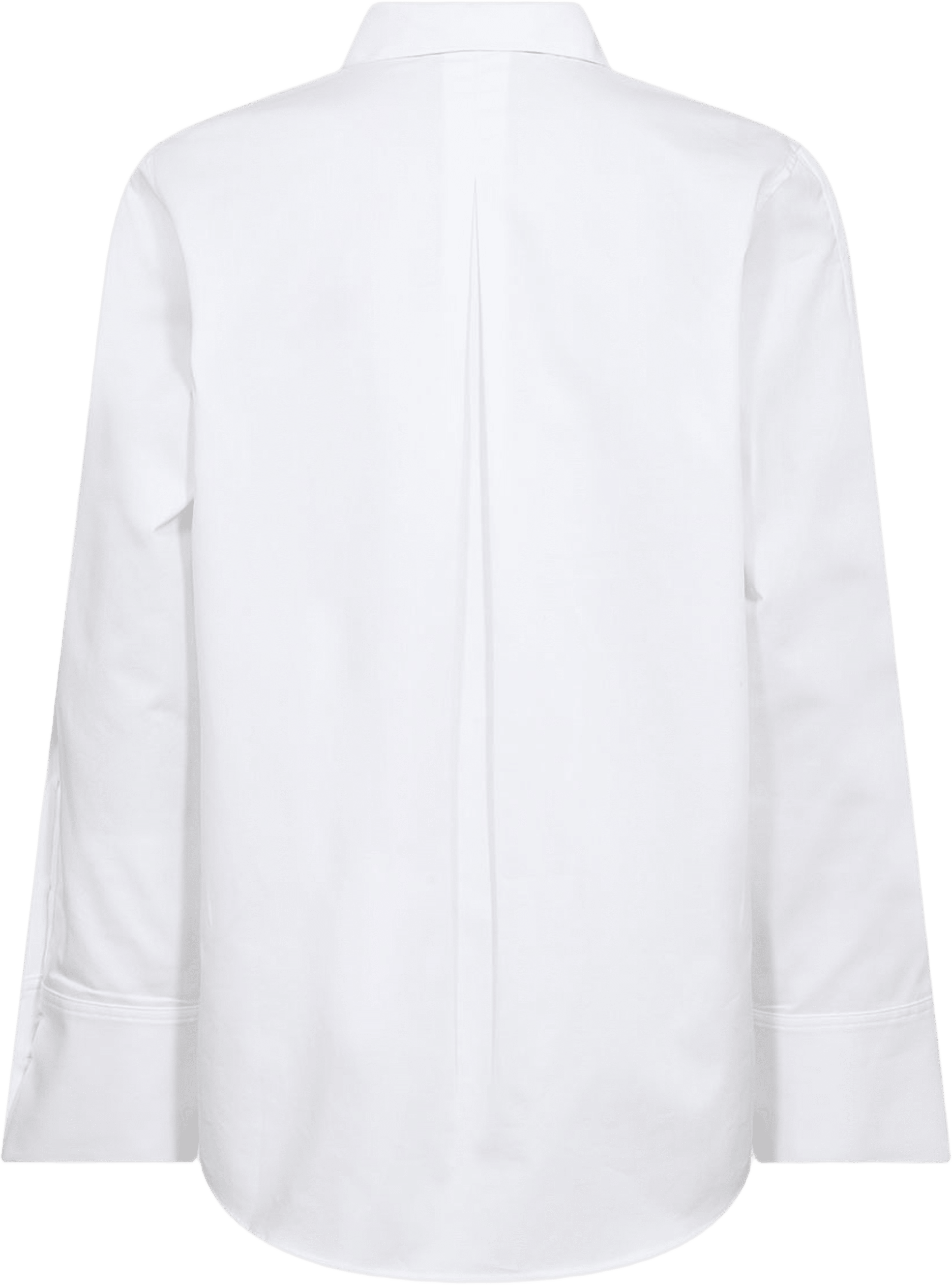 Winola Cotton Twil Shirt, från Mos Mosh, i färgen White. Klicka för att öppna bilden i stort format
