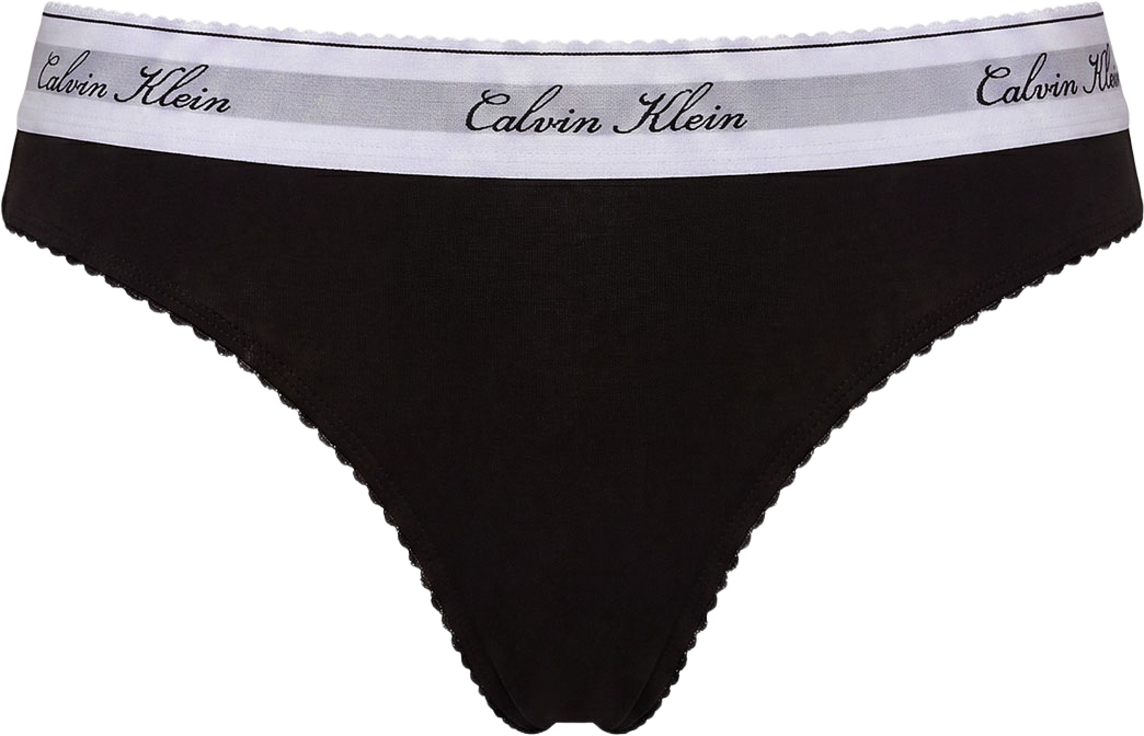 Stringtrosa, från Calvin Klein, i färgen Black. Klicka för att öppna bilden i stort format