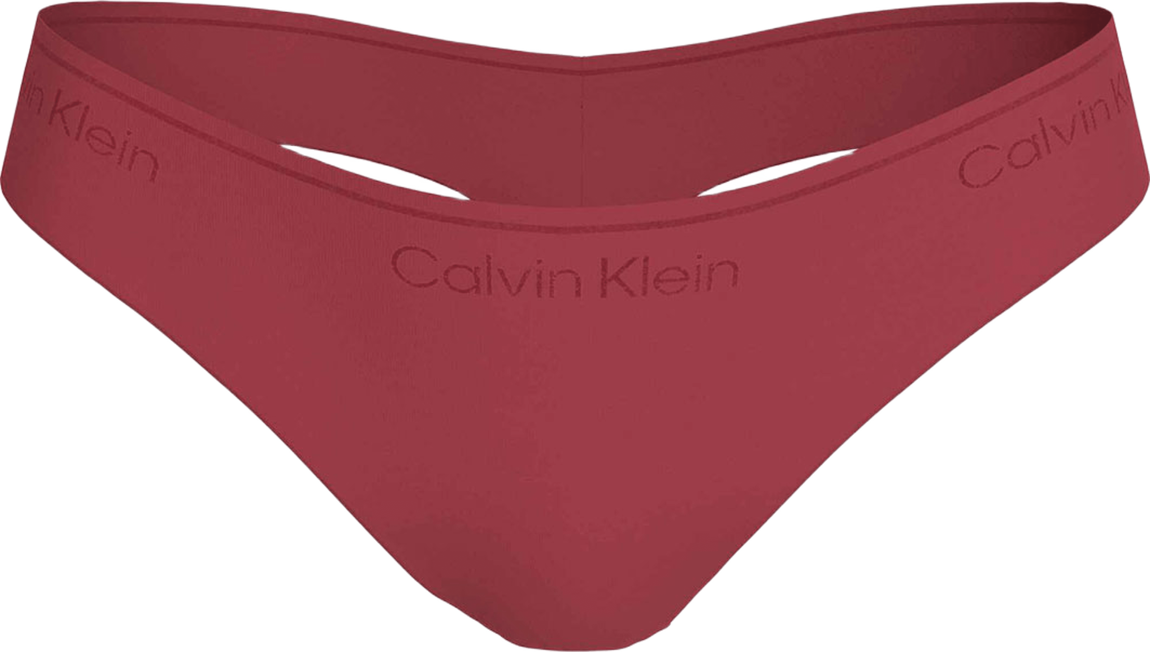 Thong, från Calvin Klein, i färgen Rio Red. Klicka för att öppna bilden i stort format