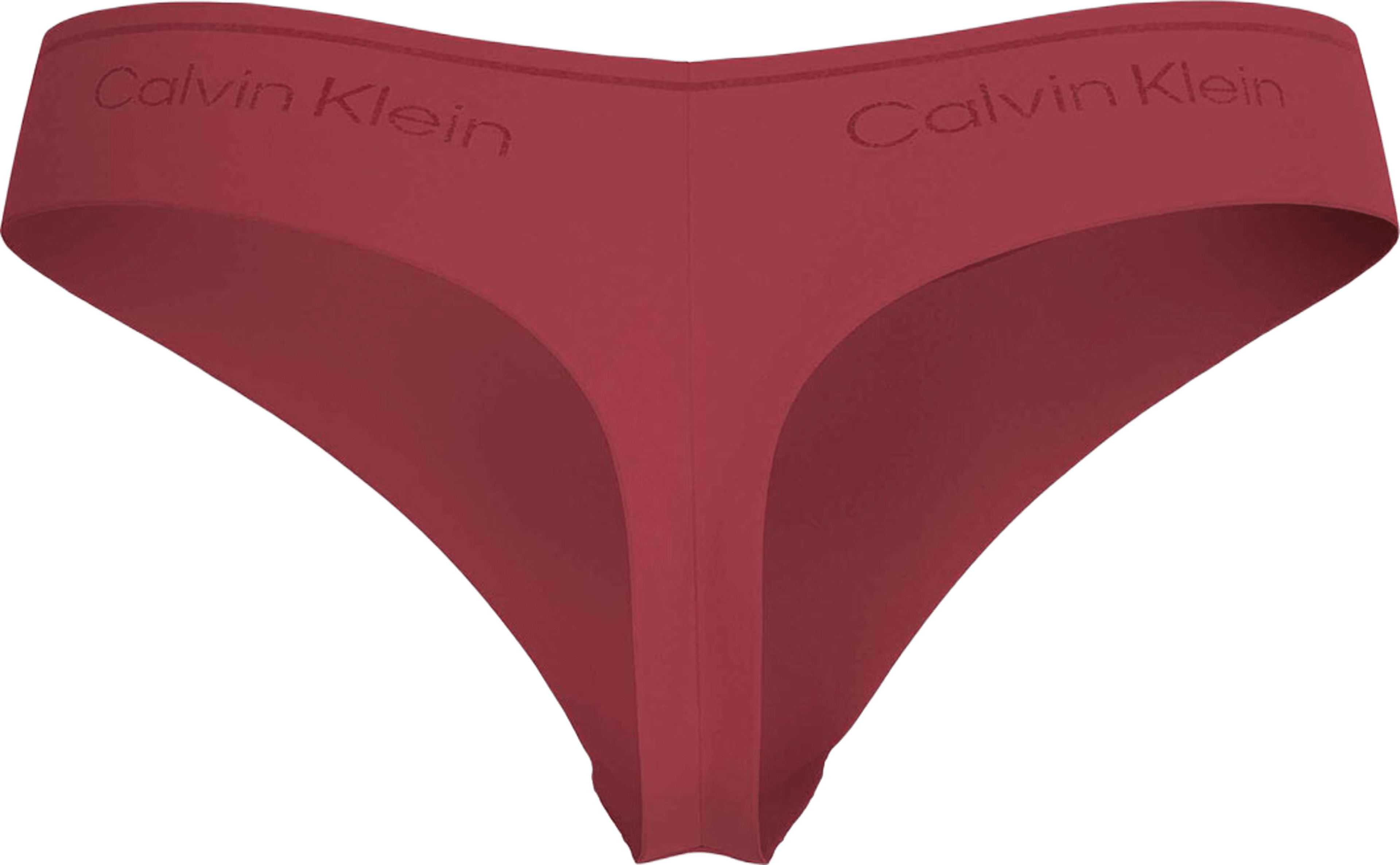 Thong, från Calvin Klein, i färgen Rio Red. Klicka för att öppna bilden i stort format