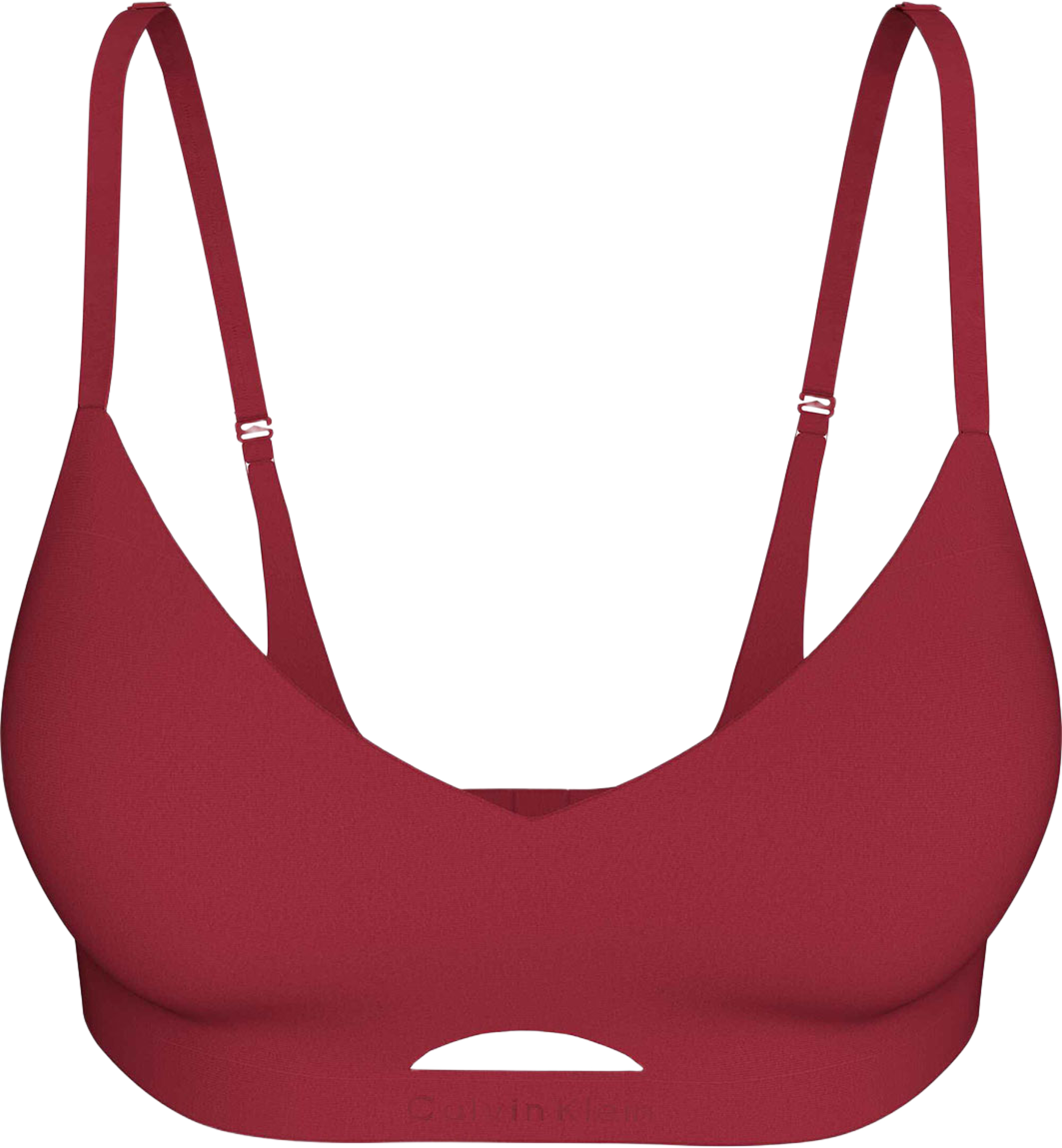 Lift Bralette, från Calvin Klein, i färgen Rio Red. Klicka för att öppna bilden i stort format