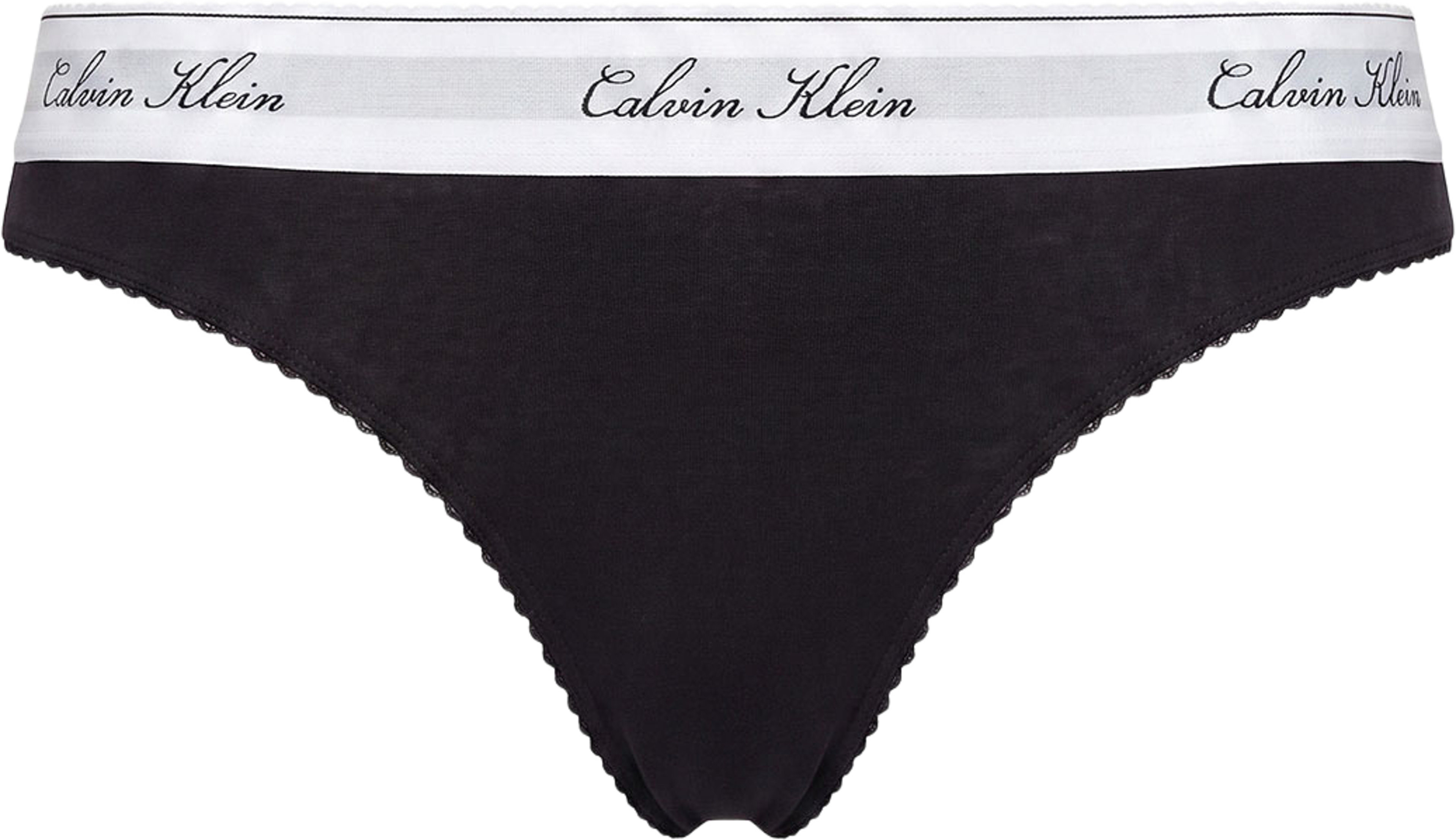 Trosa Bikini, från Calvin Klein, i färgen Black. Klicka för att öppna bilden i stort format