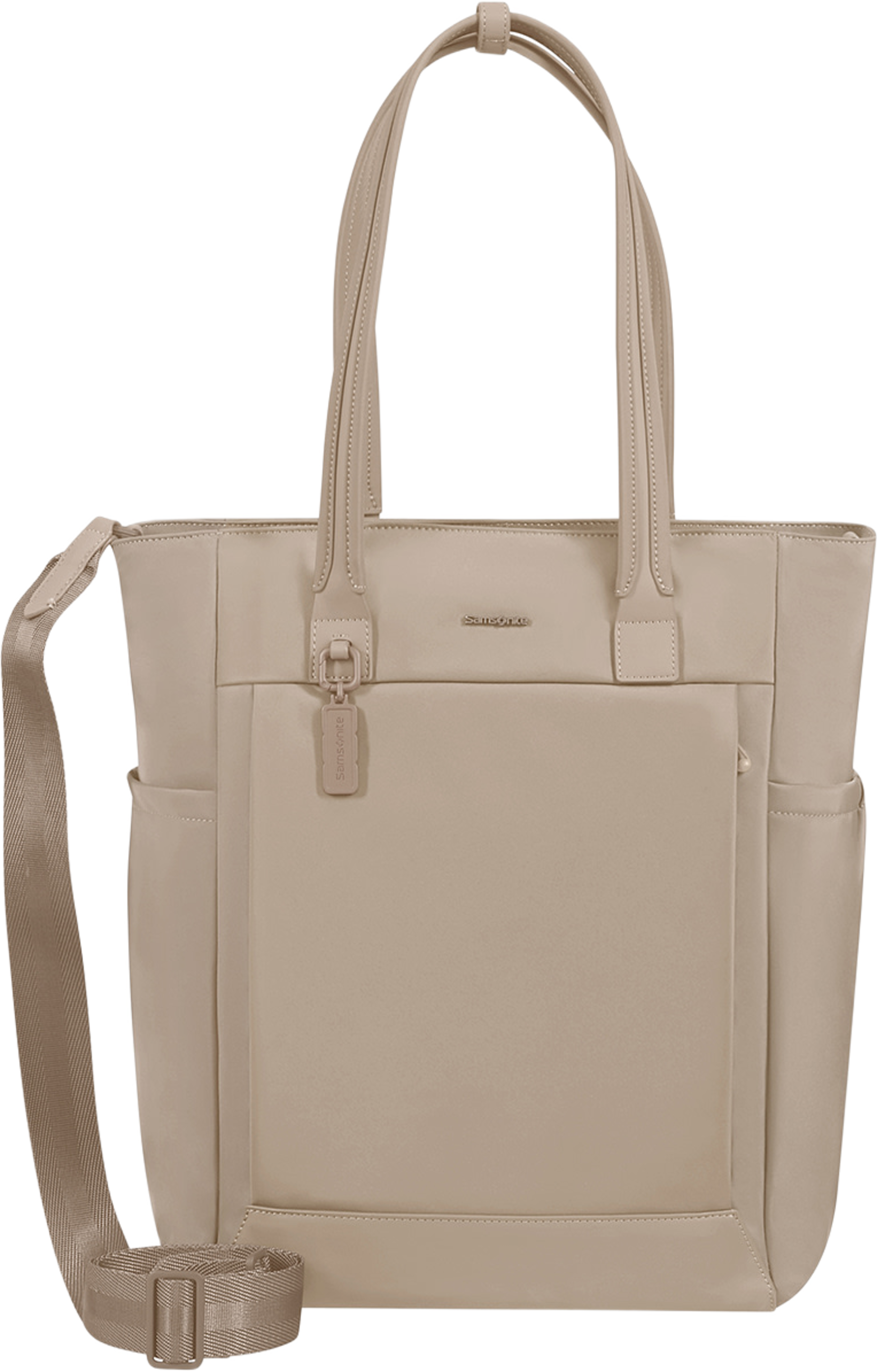 Tote bag 14,1", från Samsonite, i färgen Sandstone. Klicka för att öppna bilden i stort format