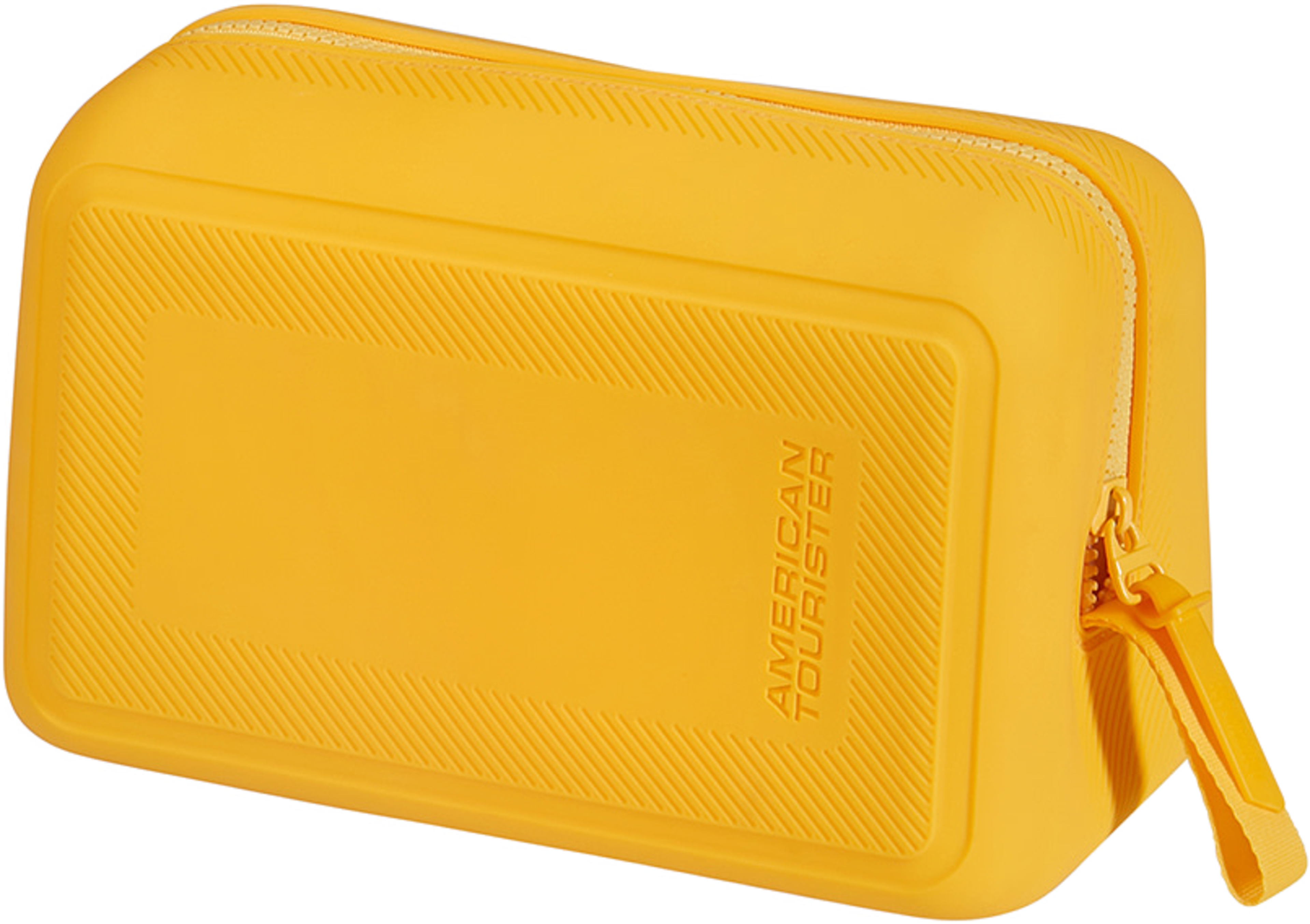 Neccesär, från American Tourister, i färgen Golden Yellow. Klicka för att öppna bilden i stort format