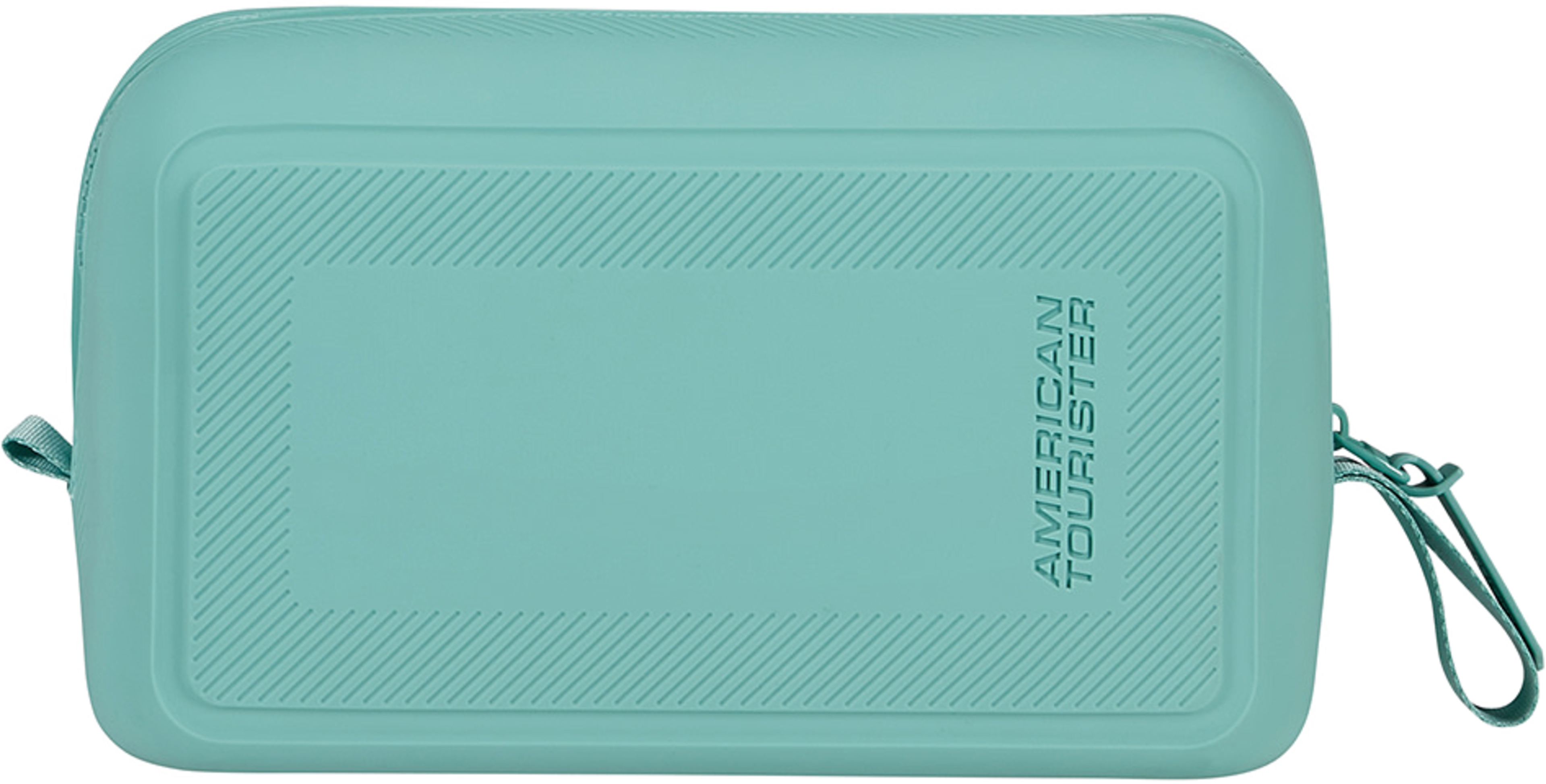 Neccesär, från American Tourister, i färgen Dusty Turquoise. Klicka för att öppna bilden i stort format