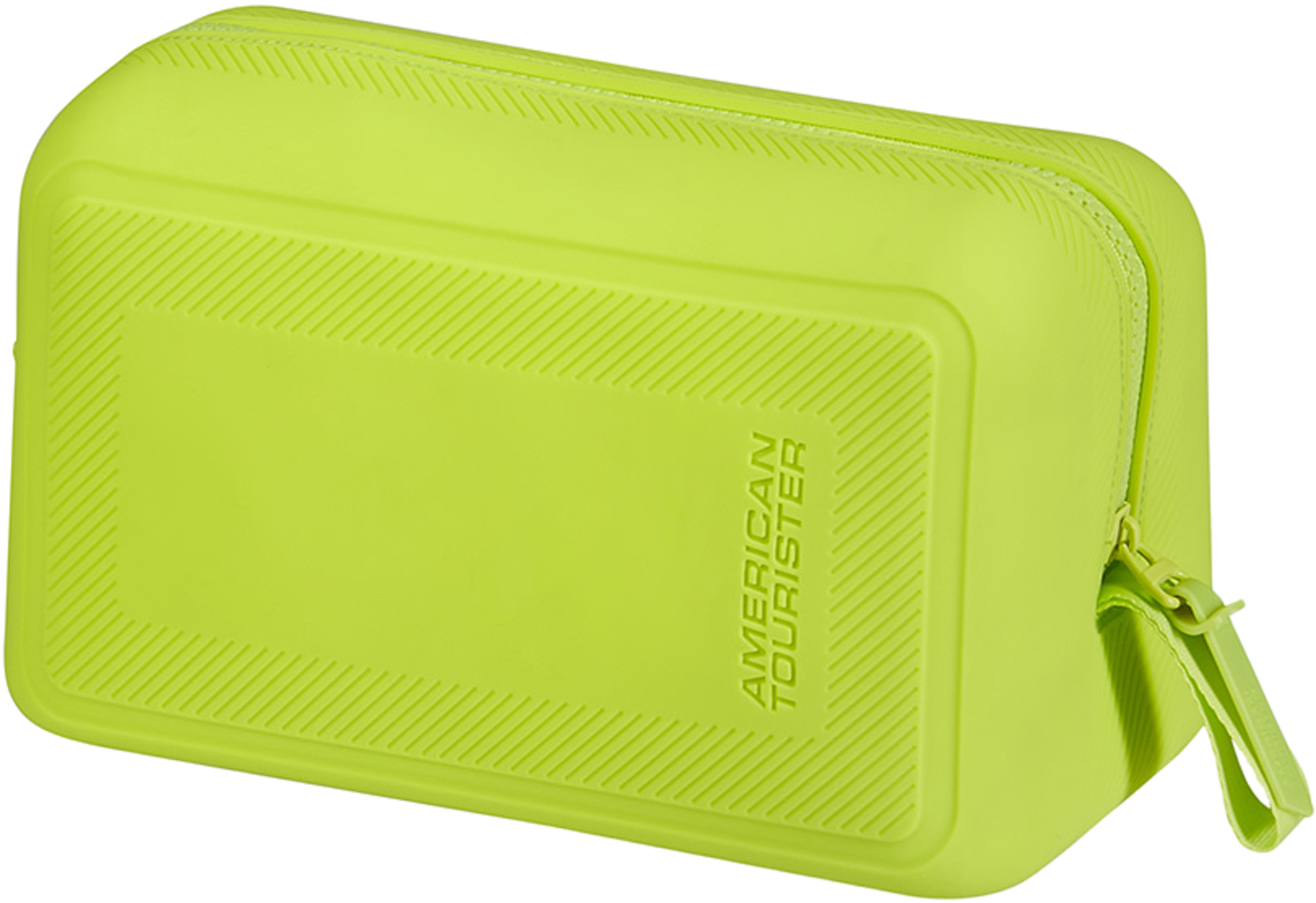 Neccesär, från American Tourister, i färgen Lime. Klicka för att öppna bilden i stort format