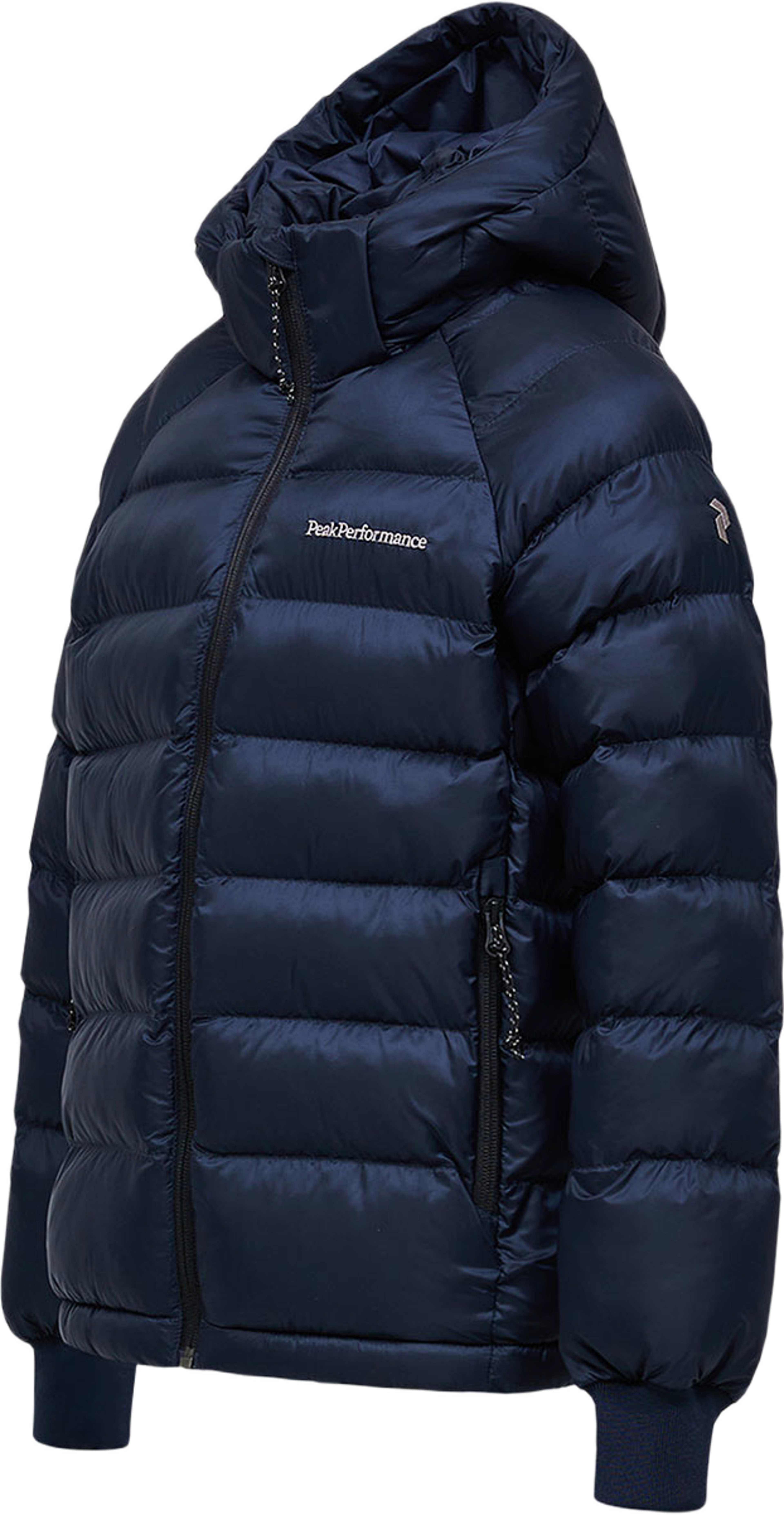Jr Tomic Insulated Hood Jacket, från Peak Performance, i färgen Blue Shadow. Klicka för att öppna bilden i stort format