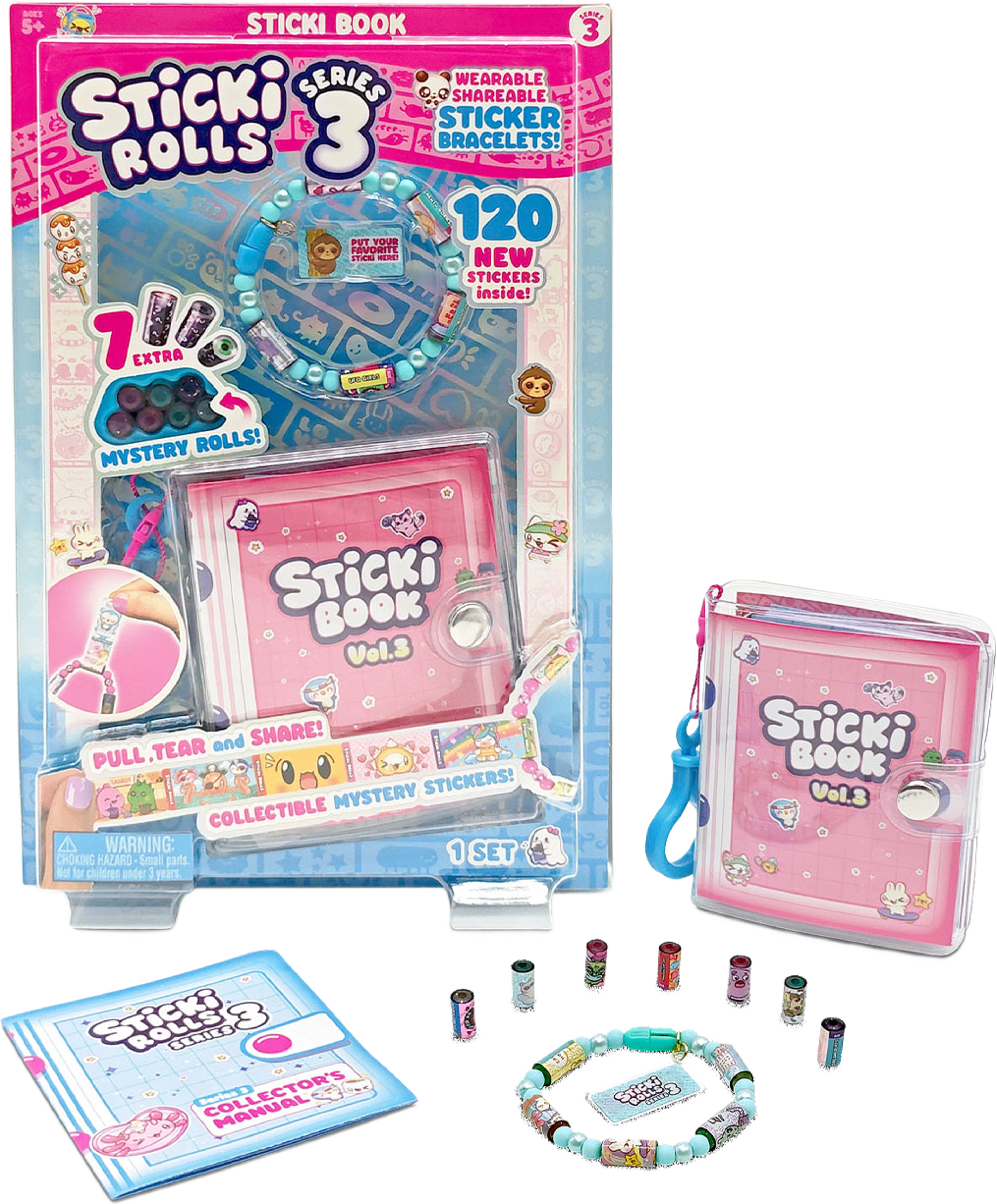 Rolls Sticki Book S3, från STICKI ROLLS. Klicka för att öppna bilden i stort format