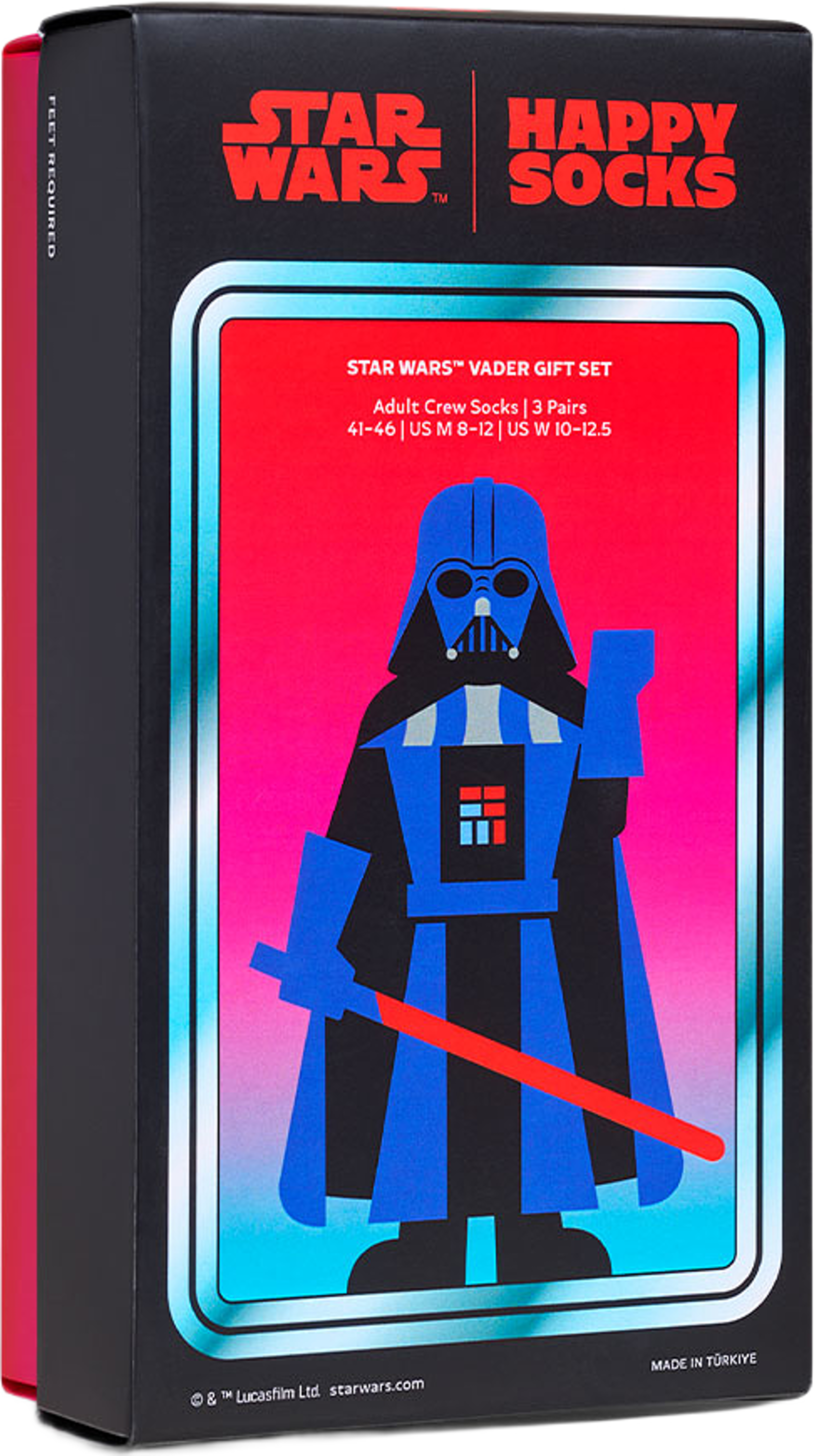 STAR WARS™ 3-Pack Socks Gift Set, från Happy Socks, i färgen Light Blue. Klicka för att öppna bilden i stort format