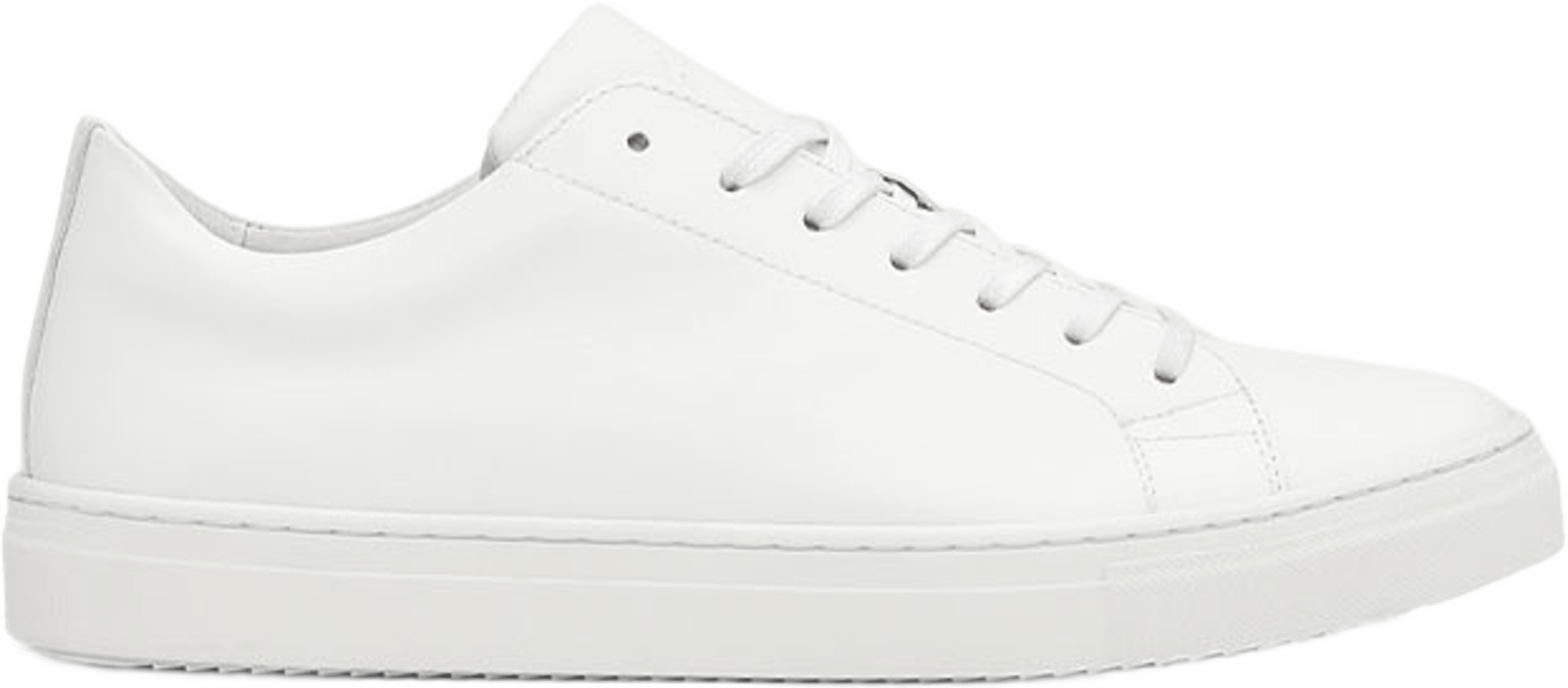 Signature Leather Sneaker, från LES DEUX, i färgen White. Klicka för att öppna bilden i stort format