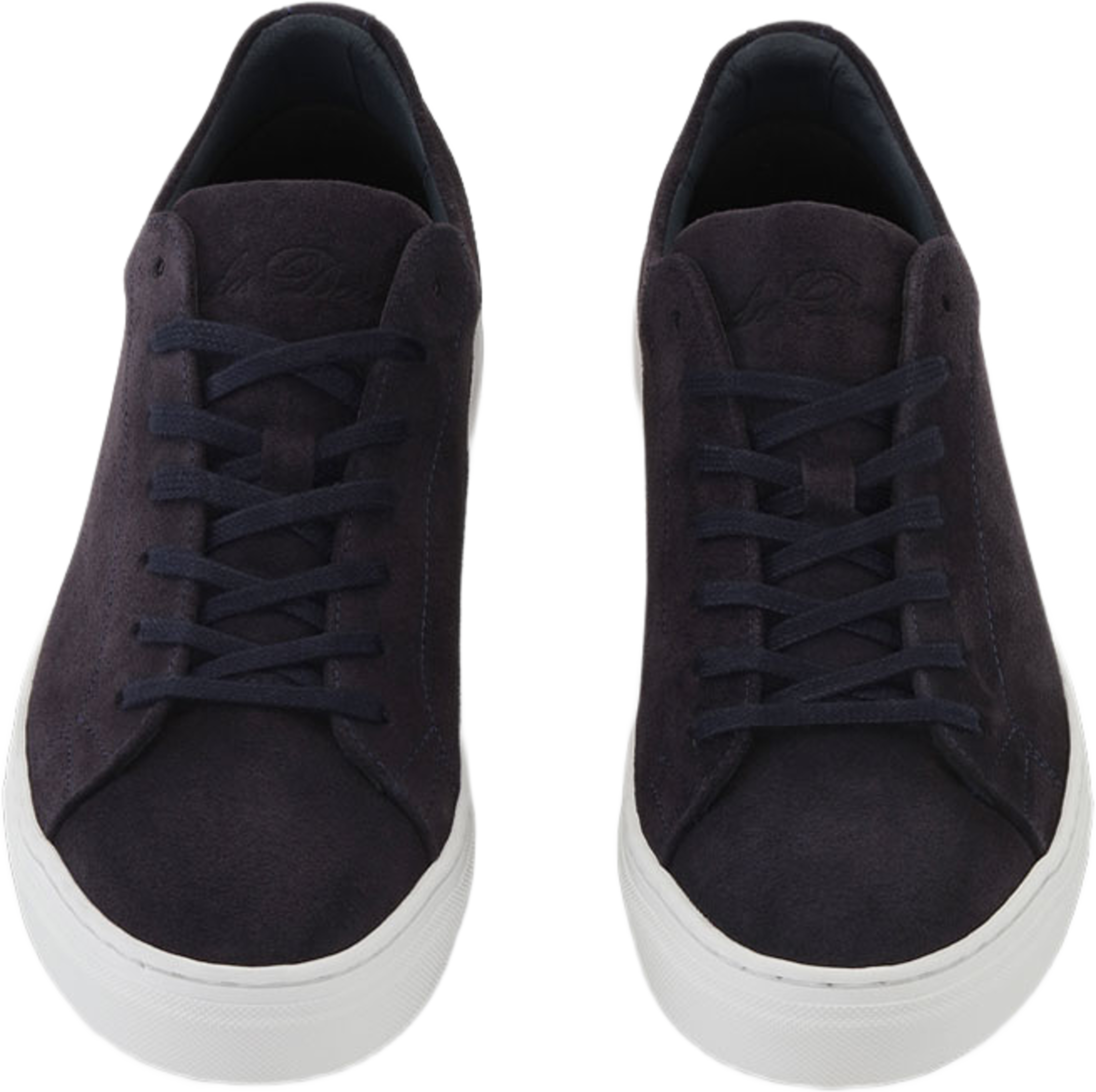 Signature Suede Sneaker, från LES DEUX, i färgen Dark Navy. Klicka för att öppna bilden i stort format