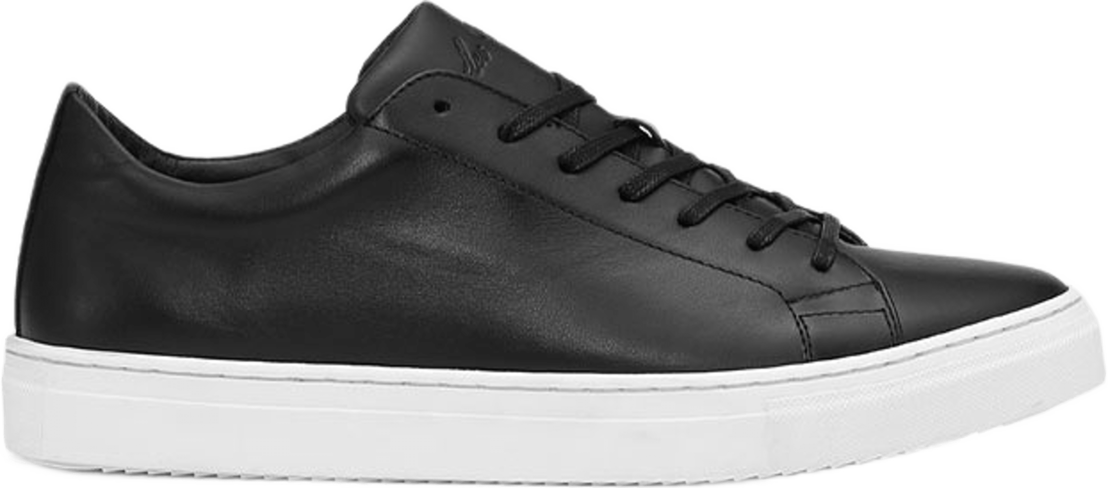 Signature Leather Sneaker, från LES DEUX, i färgen Black. Klicka för att öppna bilden i stort format